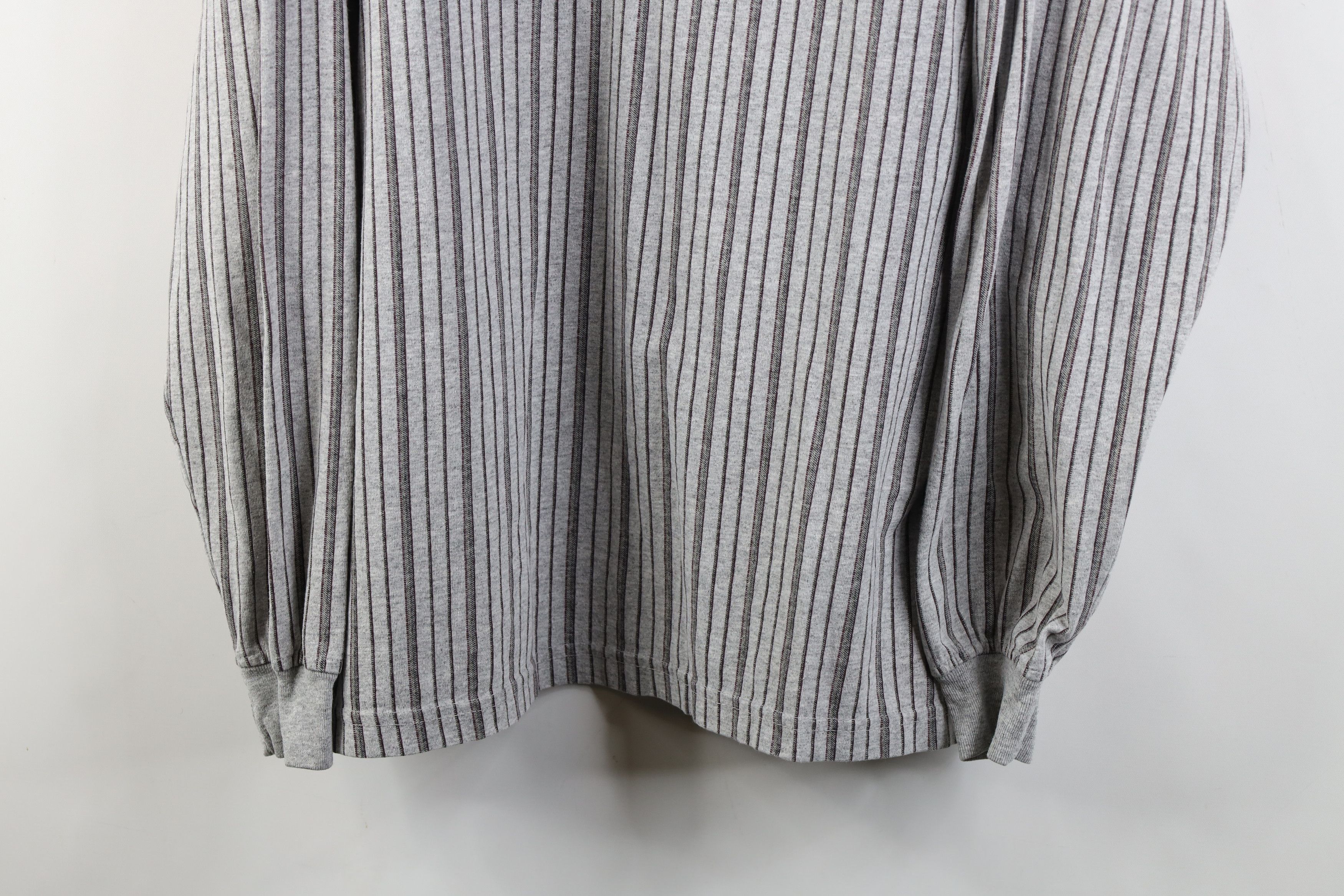Vintage Vintage 90s Streetwear Block Long Sleeve Henley T-Shirt Size US L / EU 52-54 / 3 - 3 Thumbnail