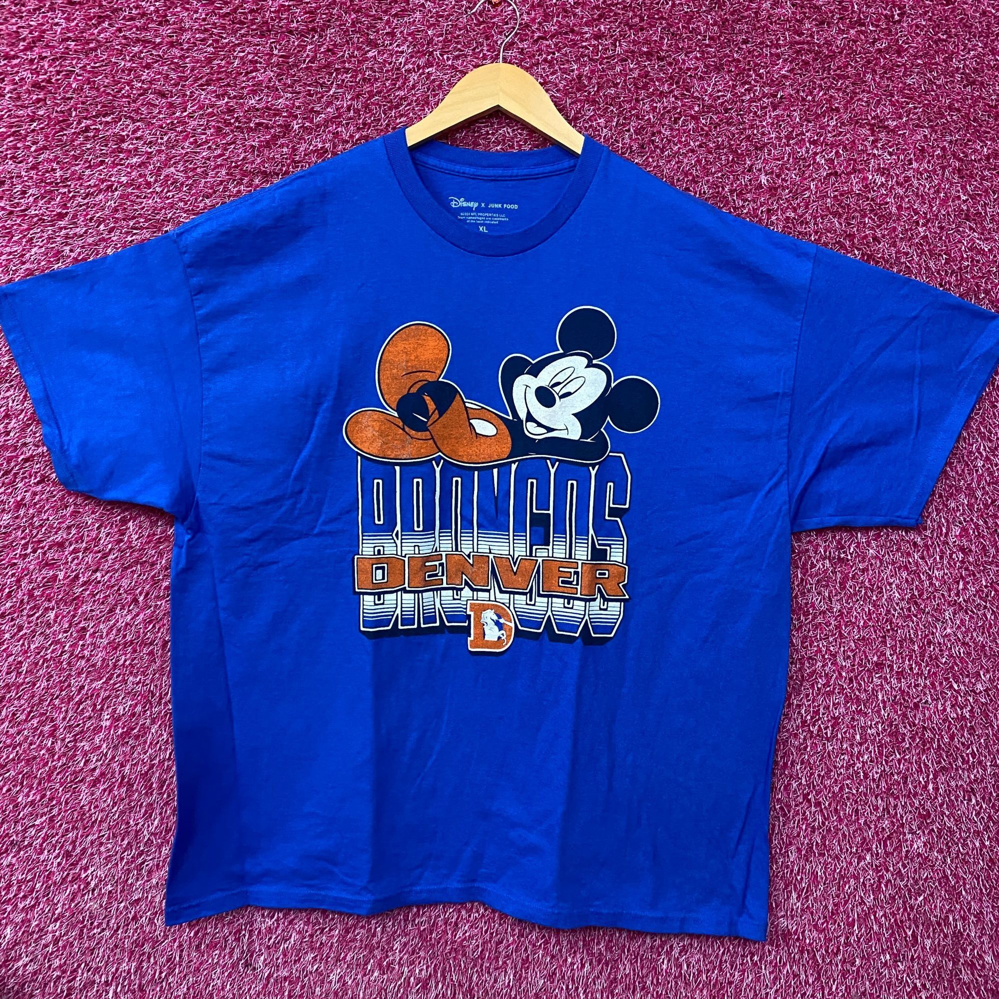 Junk Food Disney x Junk Food NFL Denver Broncos Mickey Mouse Kick Back Size US XL / EU 56 / 4 - 3 Thumbnail