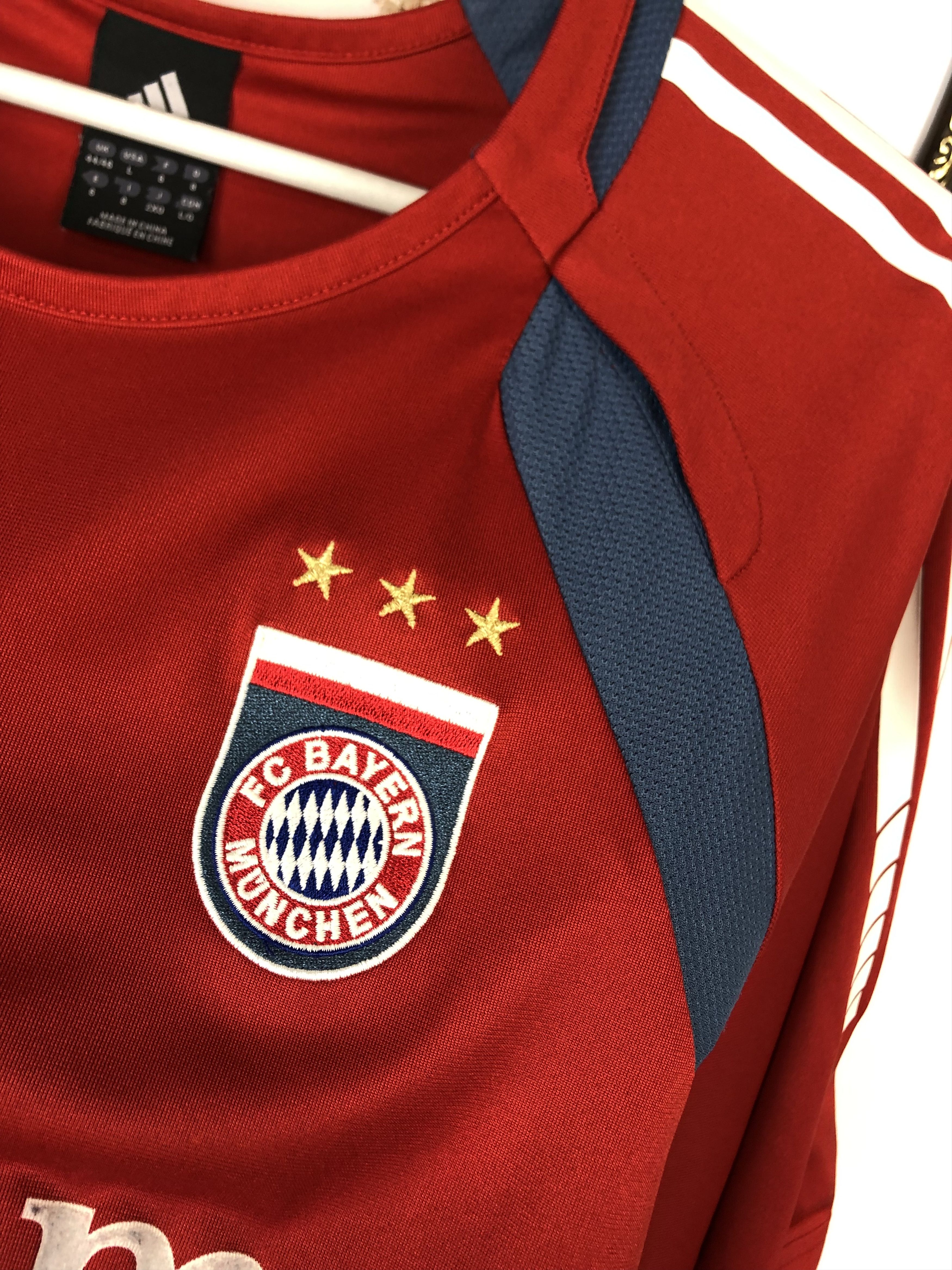 Adidas Vintage Adidas Bayern Munich Football Shirt Soccer Train Size US L / EU 52-54 / 3 - 4 Thumbnail