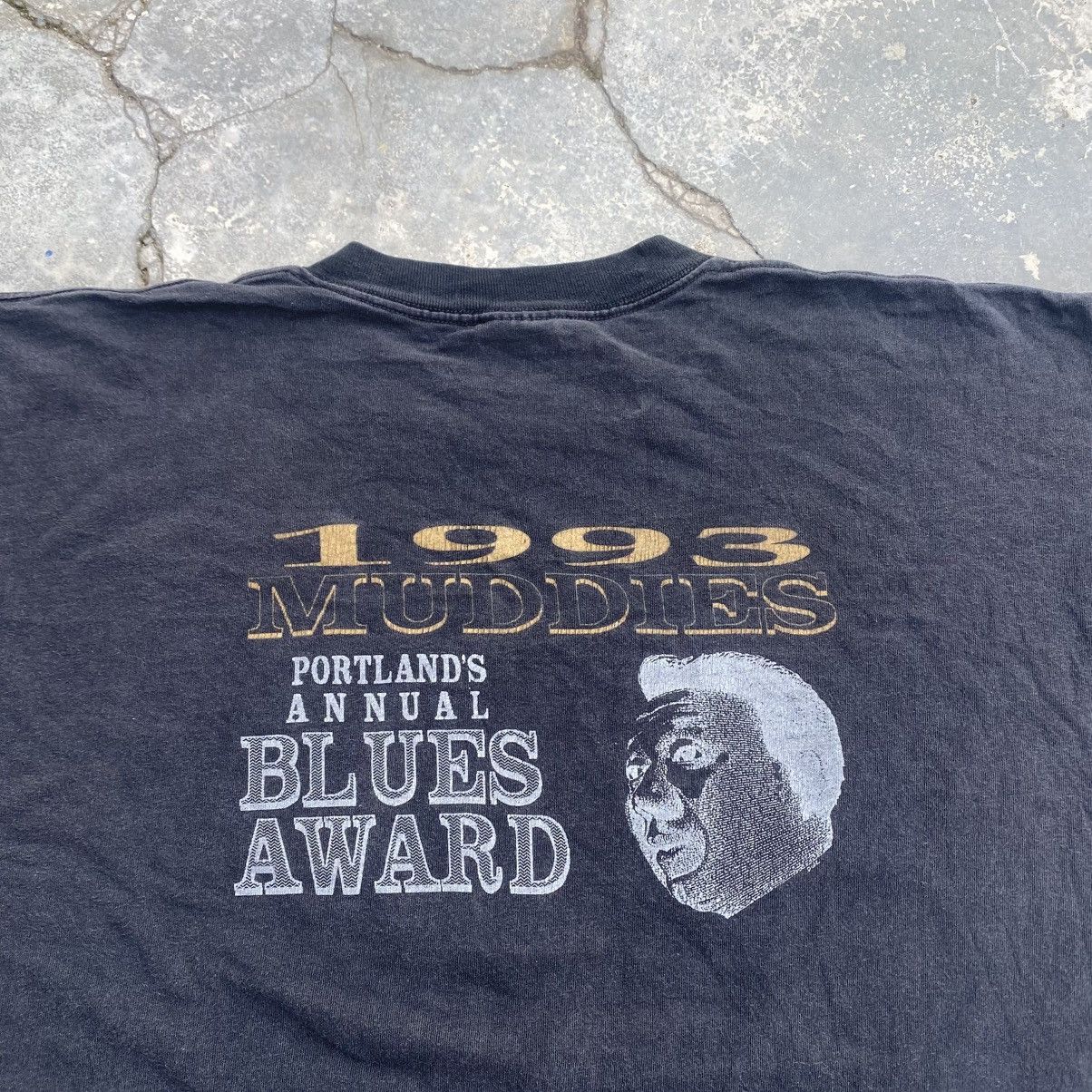 Rap Tees Rare Cascade Blues Association MUDDY AWARDS tee Size US XL / EU 56 / 4 - 1 Thumbnail