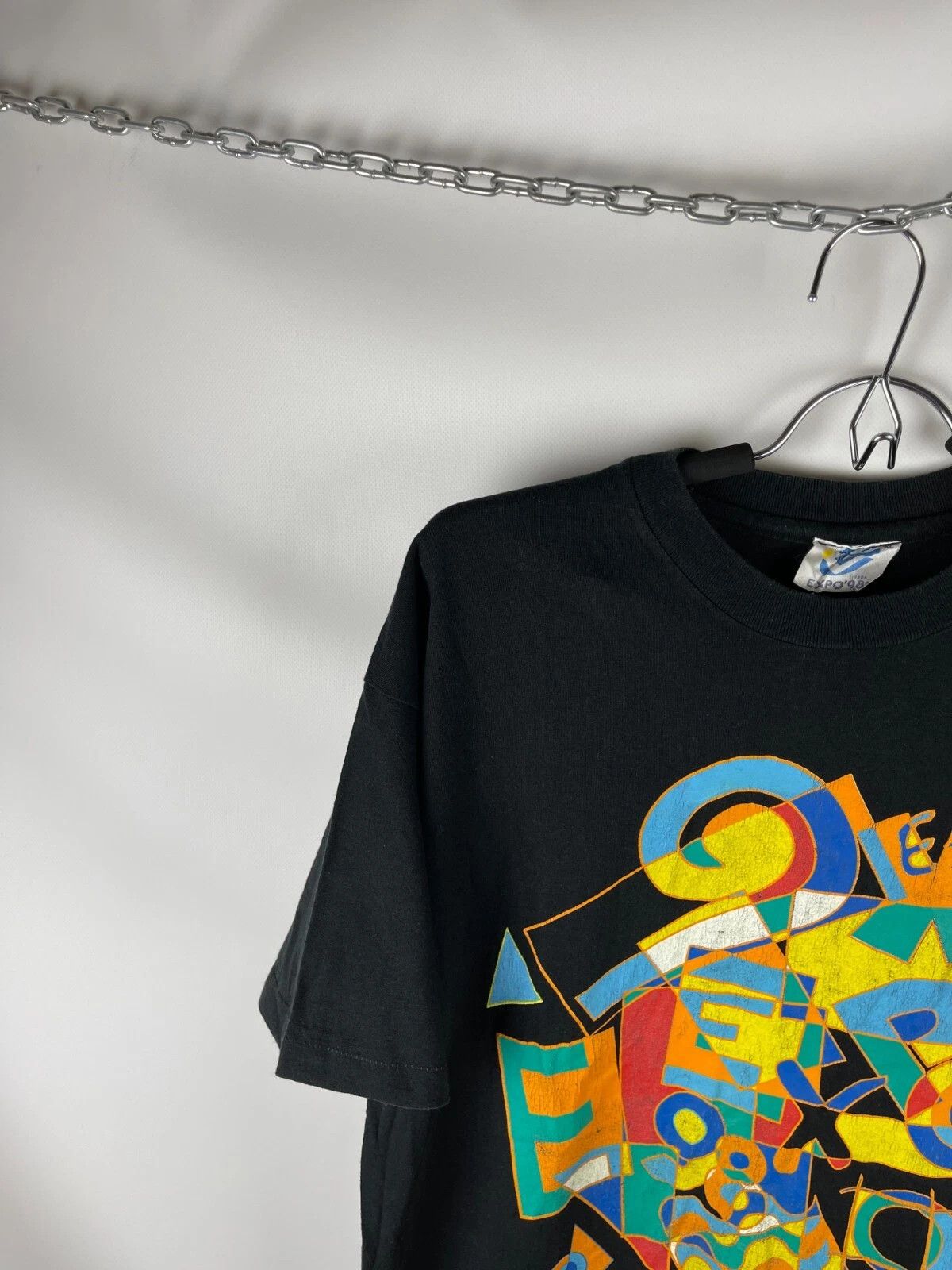 Vintage Expo’ 98 Lisboa vintage single stitch band tee shirt Size US XL / EU 56 / 4 - 2 Thumbnail