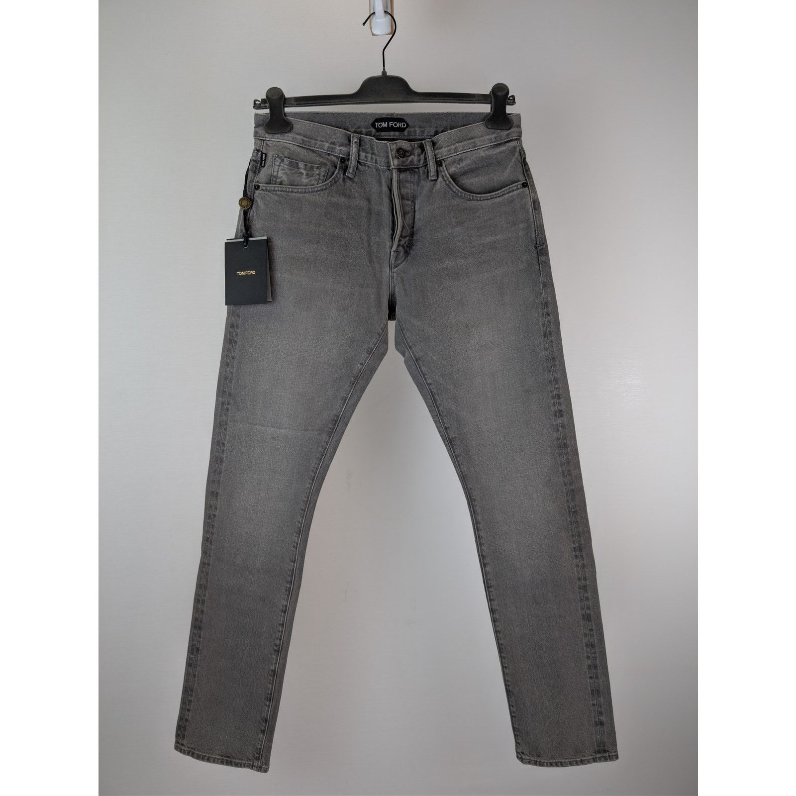 Tom Ford o1rshd1 Slim Denim Jeans in Grey Size US 38 / EU 54 - 8 Thumbnail