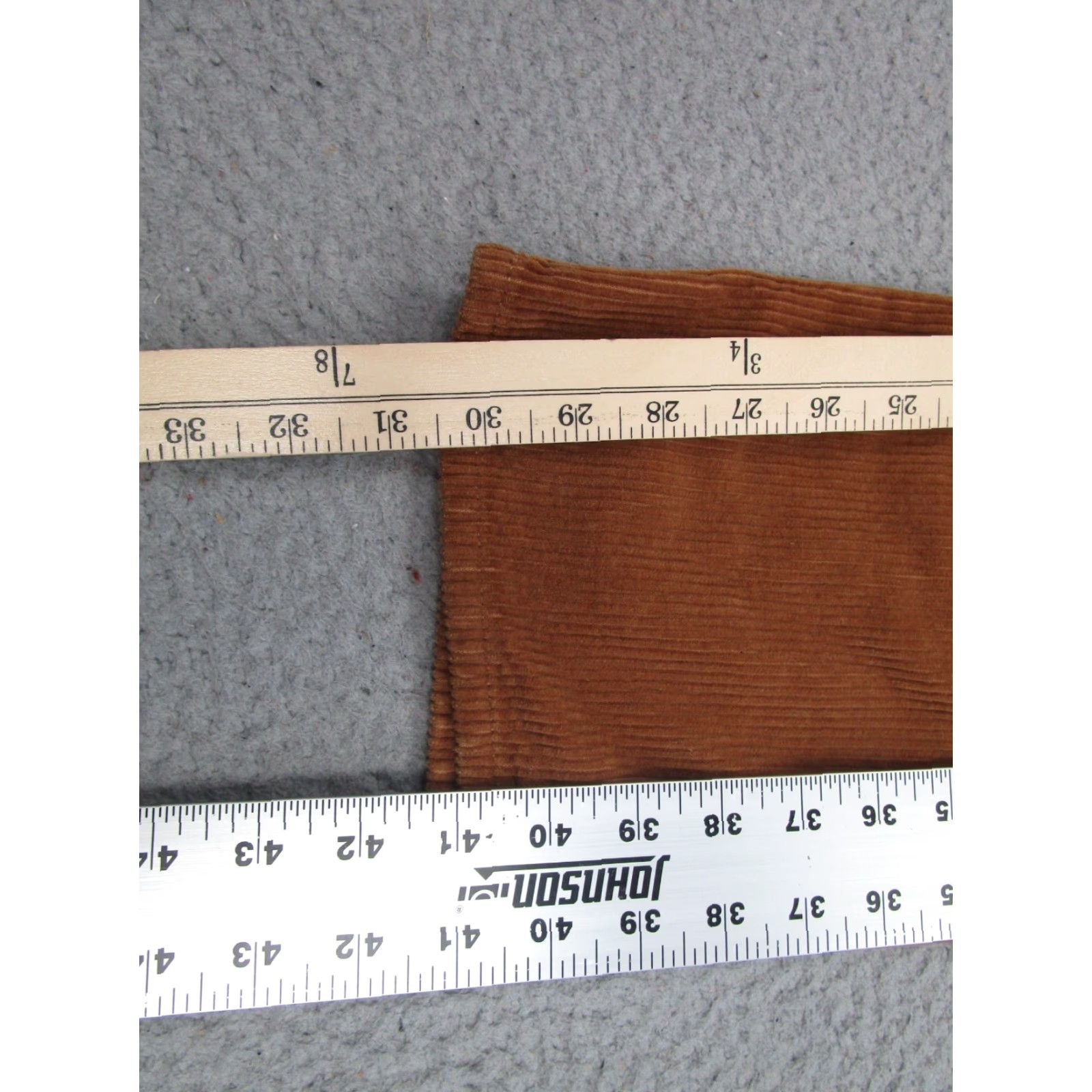 Aritzia Denim Forum Corduroy Pants Womens 26 Camel Brown High Rise Loose Joni Aritzia Size 26" / US 2 / IT 38 - 4 Thumbnail