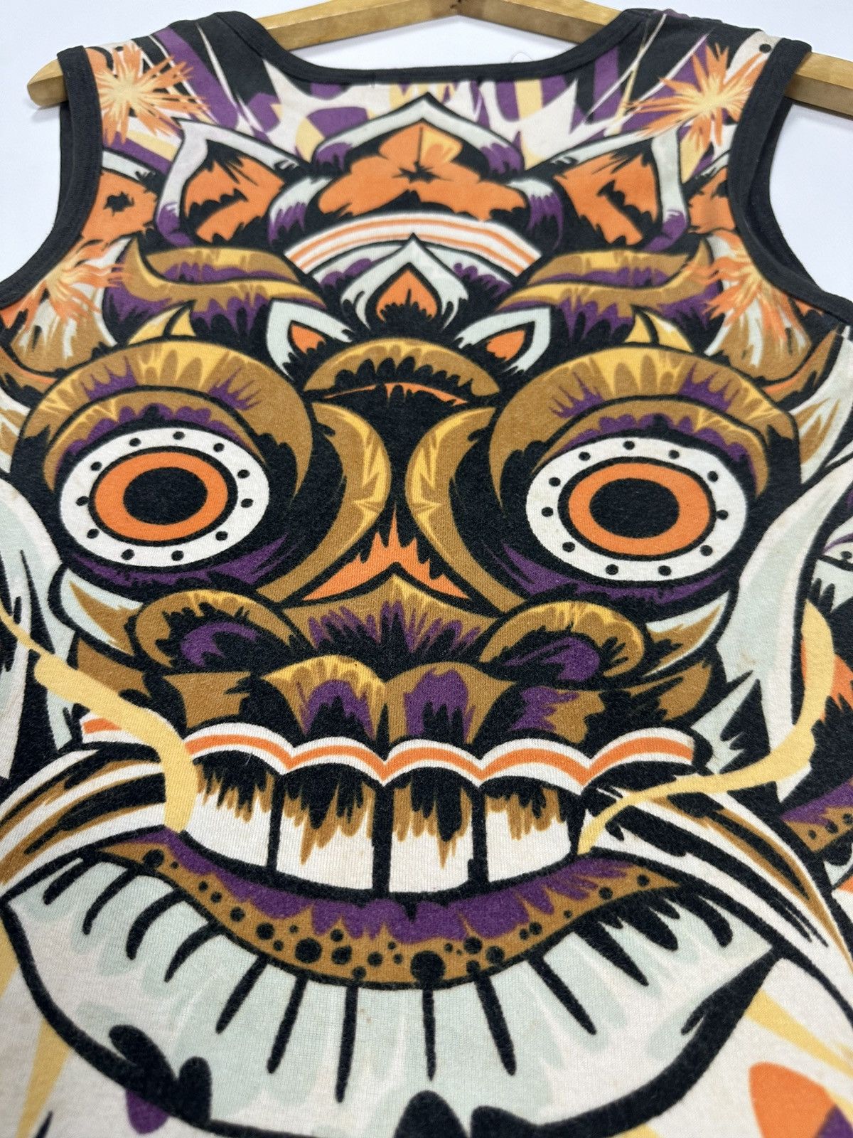 Other Yellow 96 Nice Design Faces And Barong Art Tops Size M / US 6-8 / IT 42-44 - 11 Thumbnail