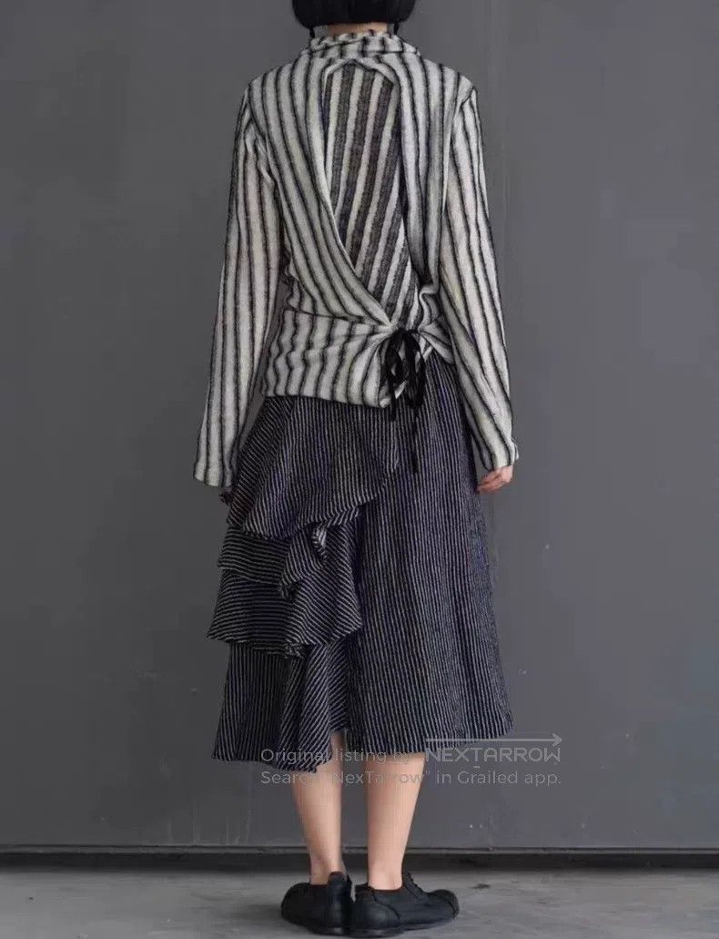 Comme des Garcons Comme des Garcons one-size-fits-all Striped Woolen Sweater Size XS / US 0-2 / IT 36-38 - 3 Thumbnail