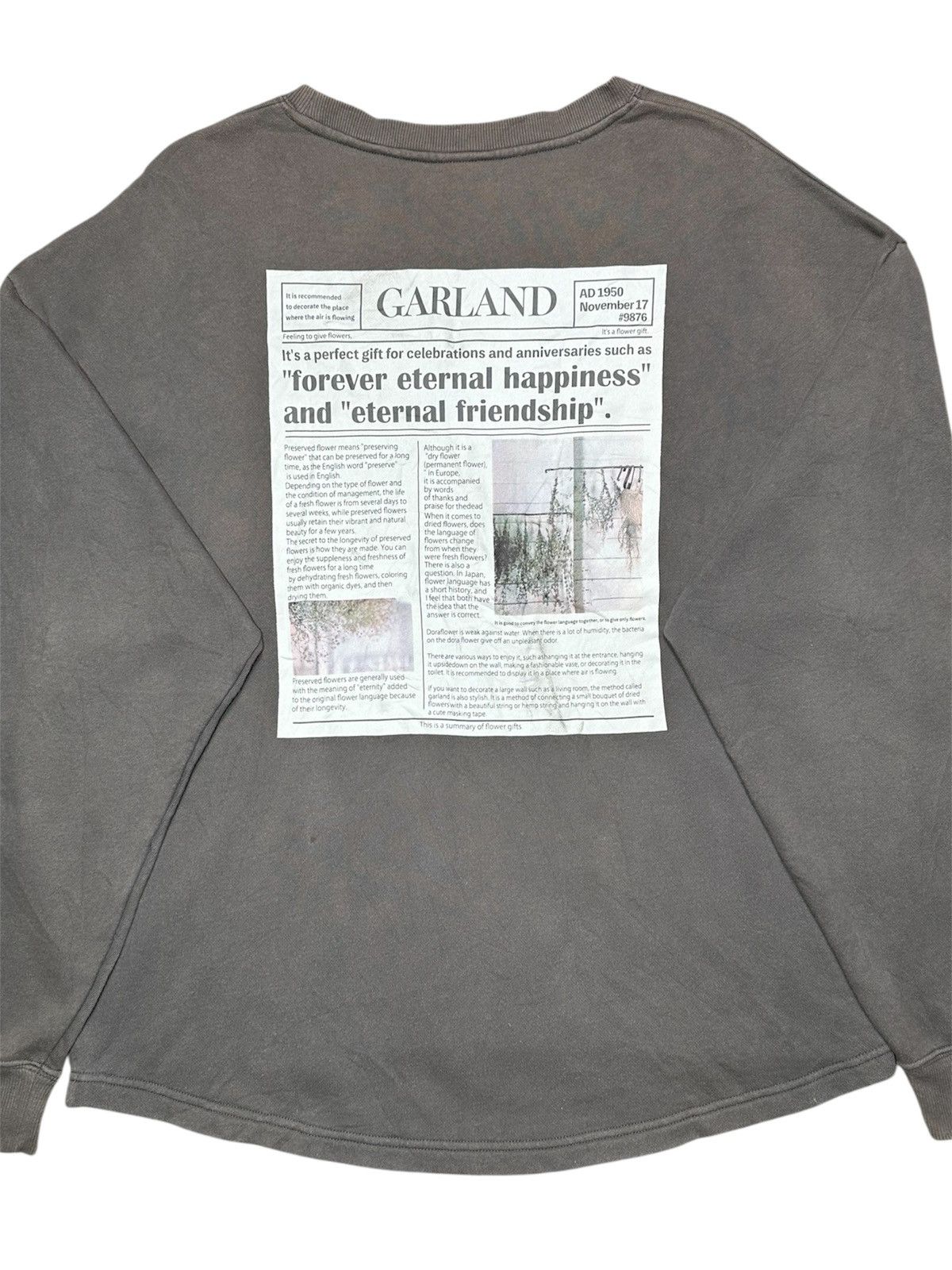 Japanese Brand Rag Machine Crewneck Sweatshirt Size US XL / EU 56 / 4 - 5 Thumbnail