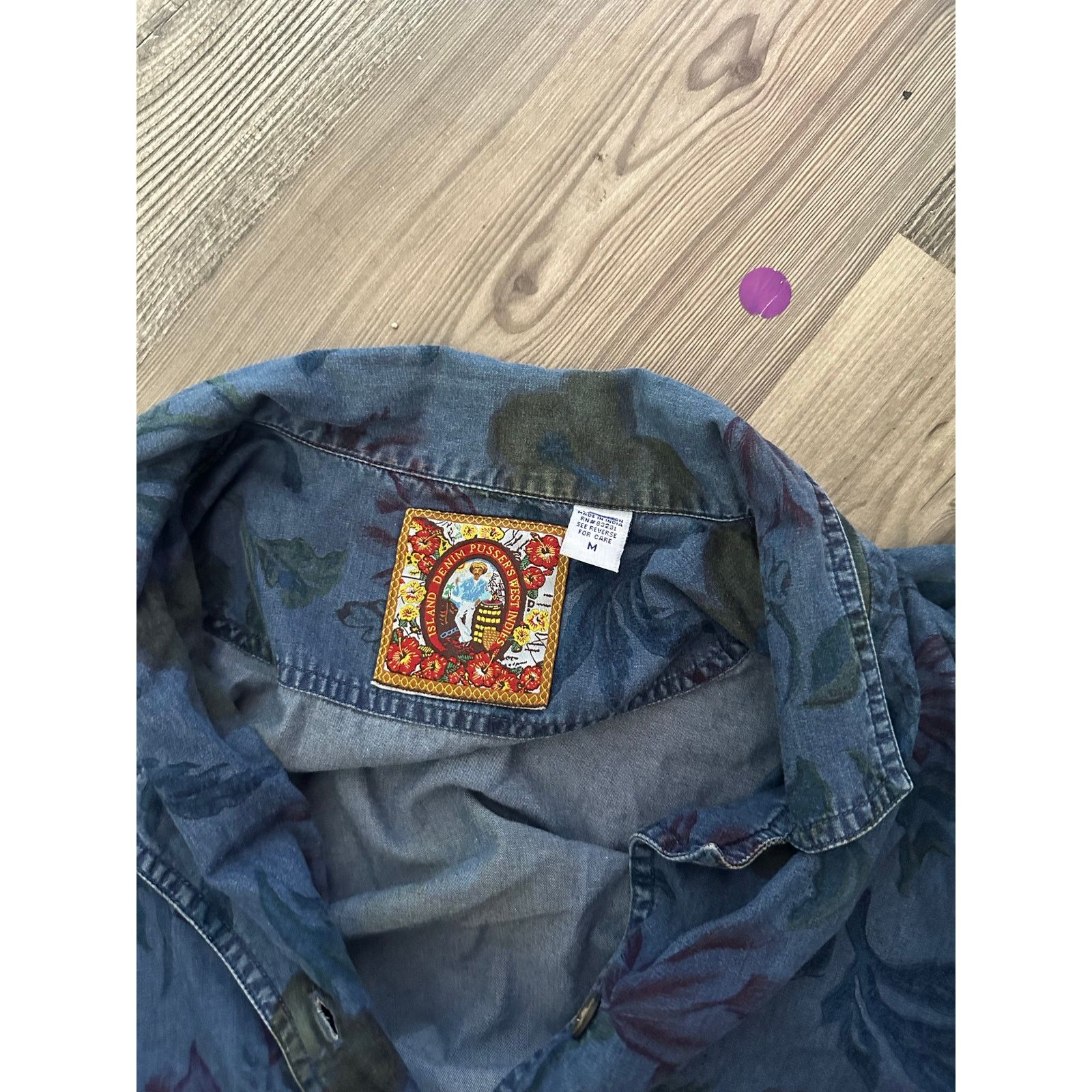 Other island denim pussers west indies denim button up shirt Size M / US 6-8 / IT 42-44 - 3 Thumbnail