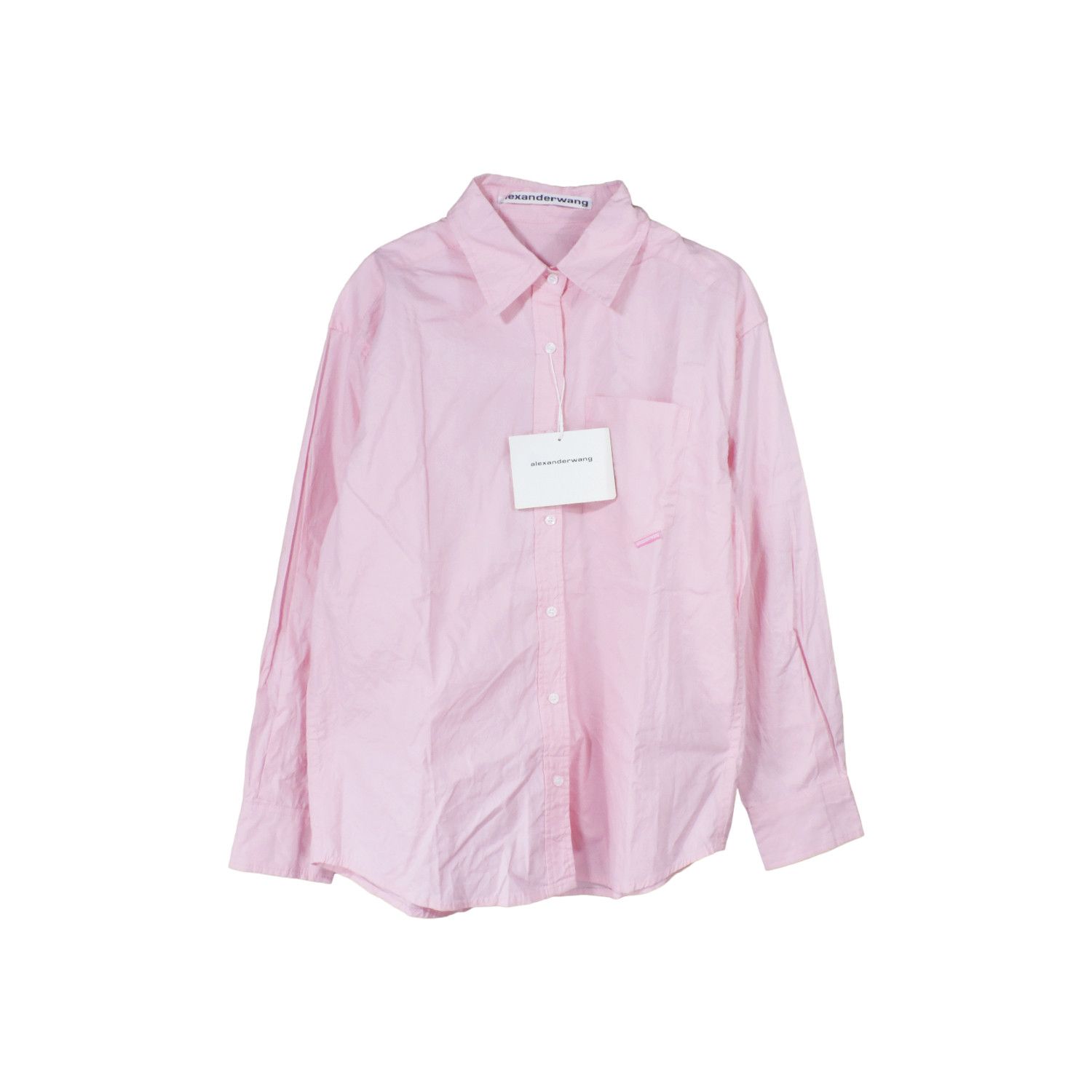 Alexander Wang ALEXANDER WANG PINK LONG SLEEVE SHIRT Size L / US 10 / IT 46 - 1 Thumbnail