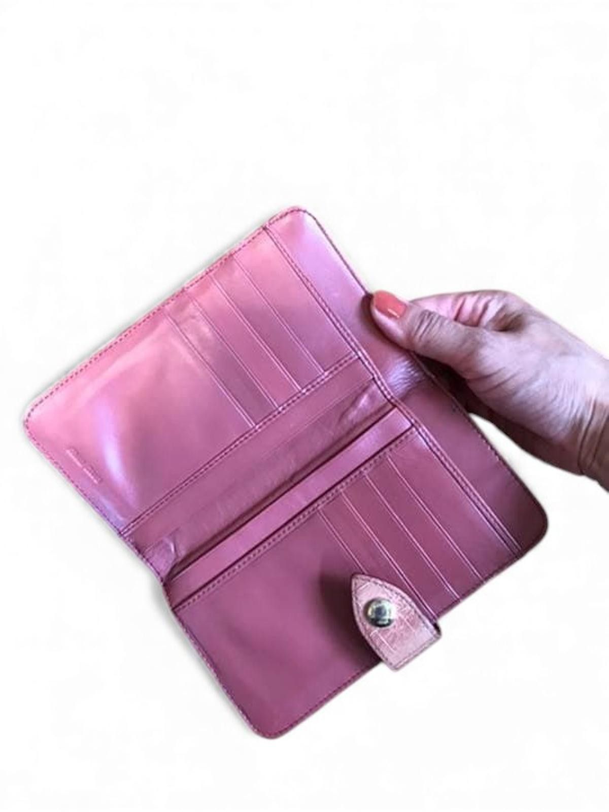 Miu Miu Miu Miu - Crocodile Embossed Leather Wallet Size ONE SIZE - 6 Thumbnail