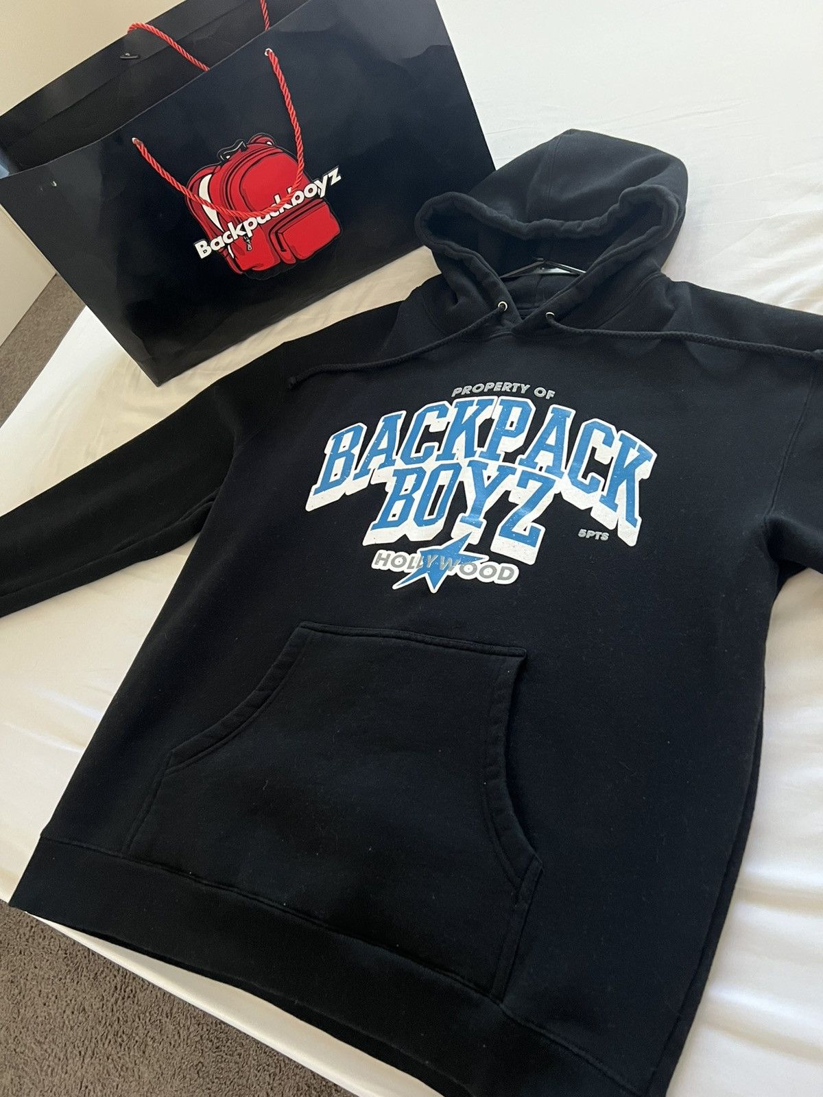 ‘Property hoodie’