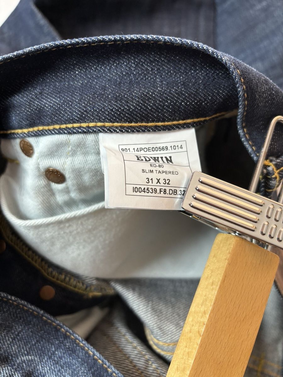 Edwin Edwin ED-80 Slim Tapered Jeans W31 denim Size US 31 - 4 Thumbnail