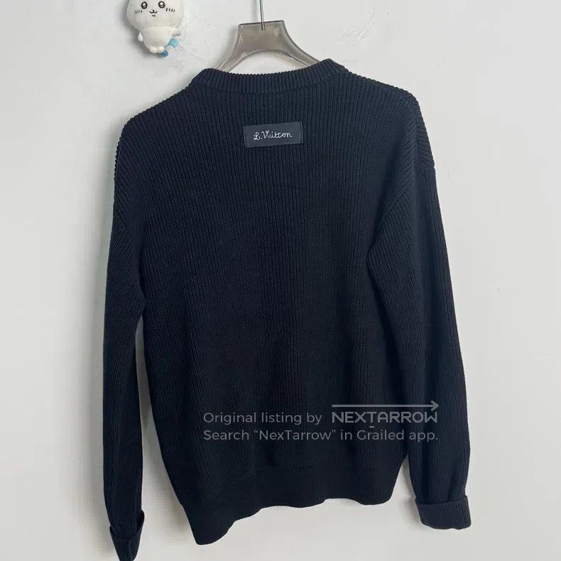 Louis Vuitton Louis Vuitton Classic Black Doll Knit sweater Size US M / EU 48-50 / 2 - 2 Thumbnail