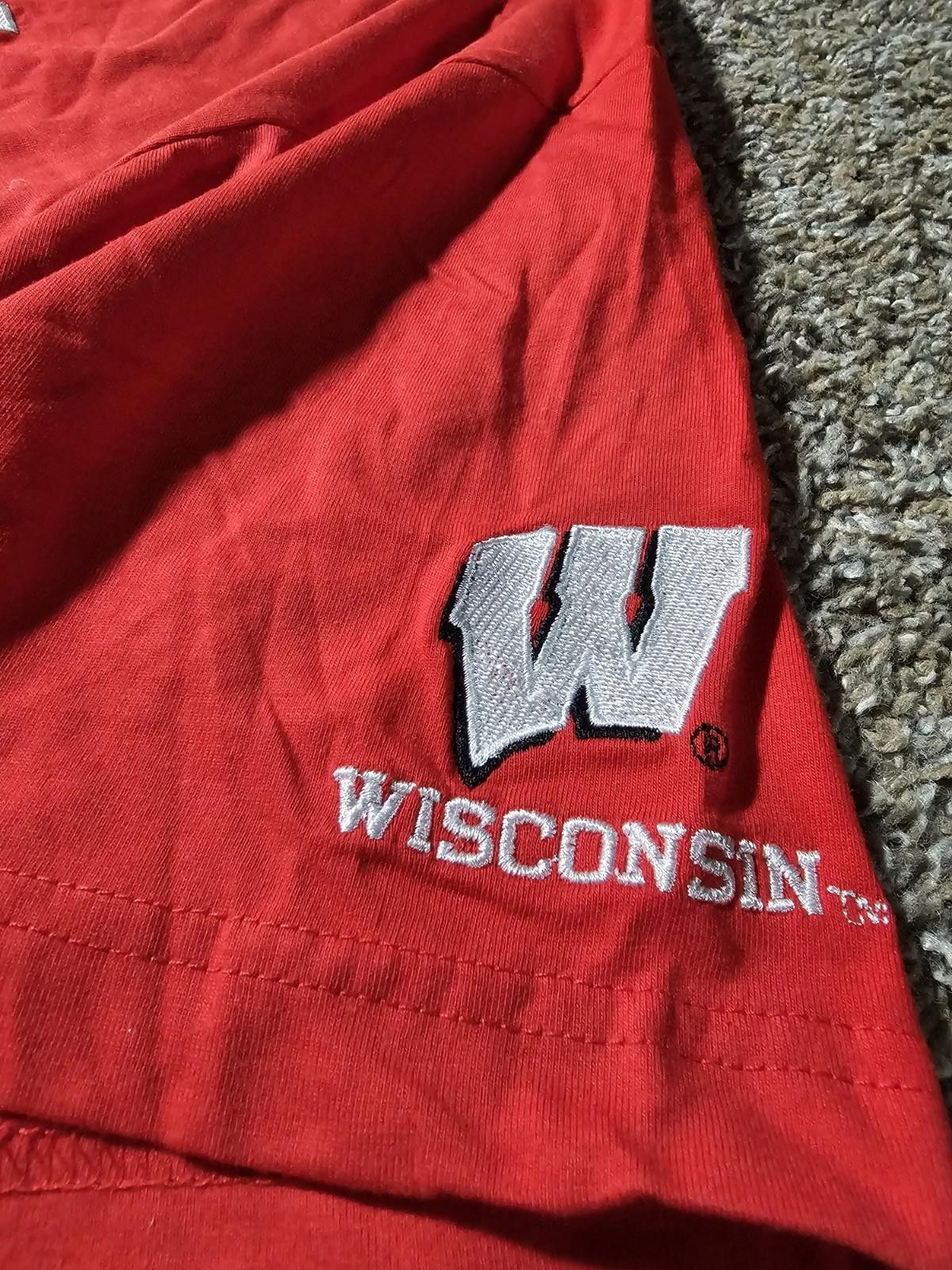 Designer KA Knights Apparel Wisconsin Badgers 5th Quarter Tshirt XL Size ONE SIZE - 4 Thumbnail