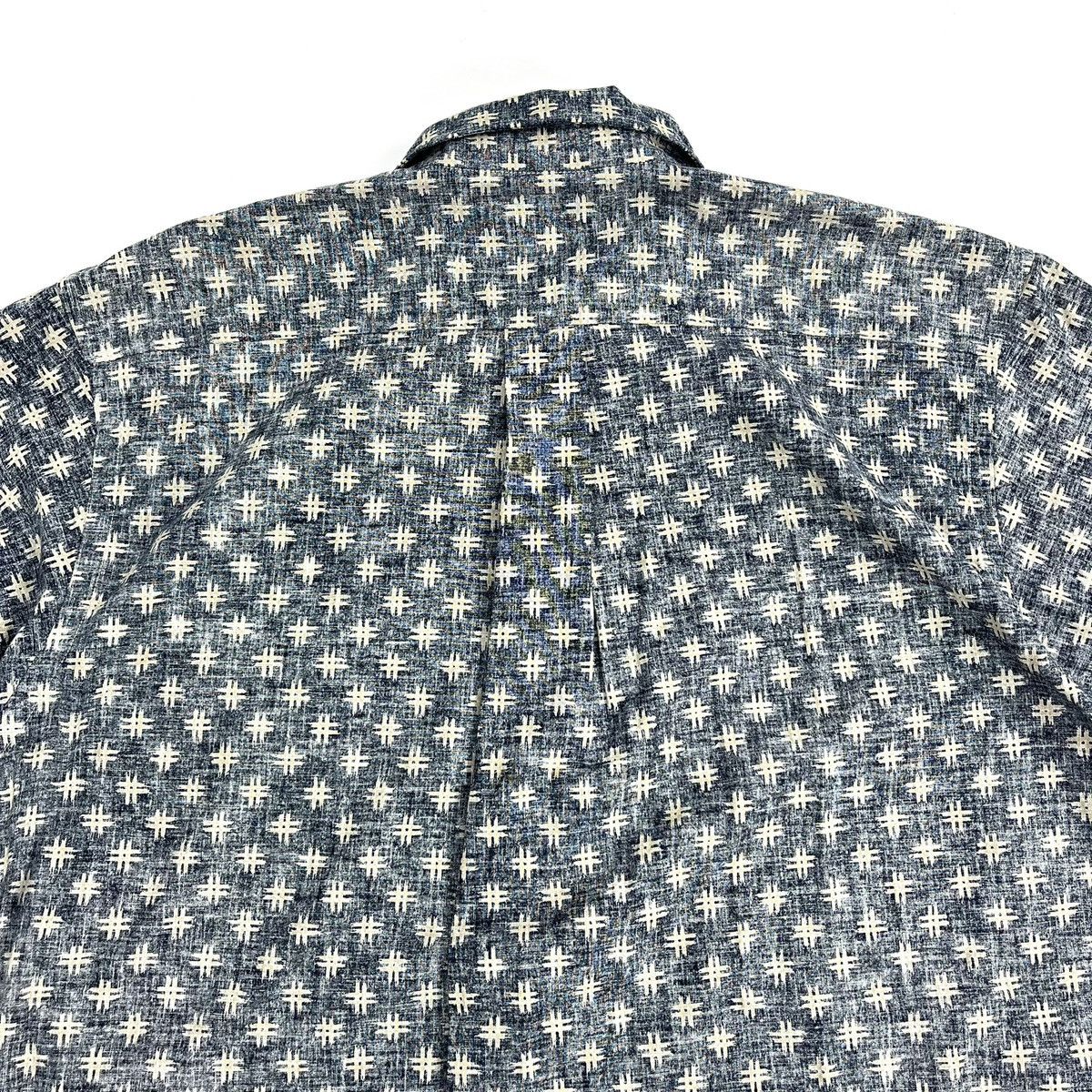 Sugar Cane Vintage Sugar Cane Pattern Indigo Backwards Button Up Shirt Size US L / EU 52-54 / 3 - 12 Thumbnail