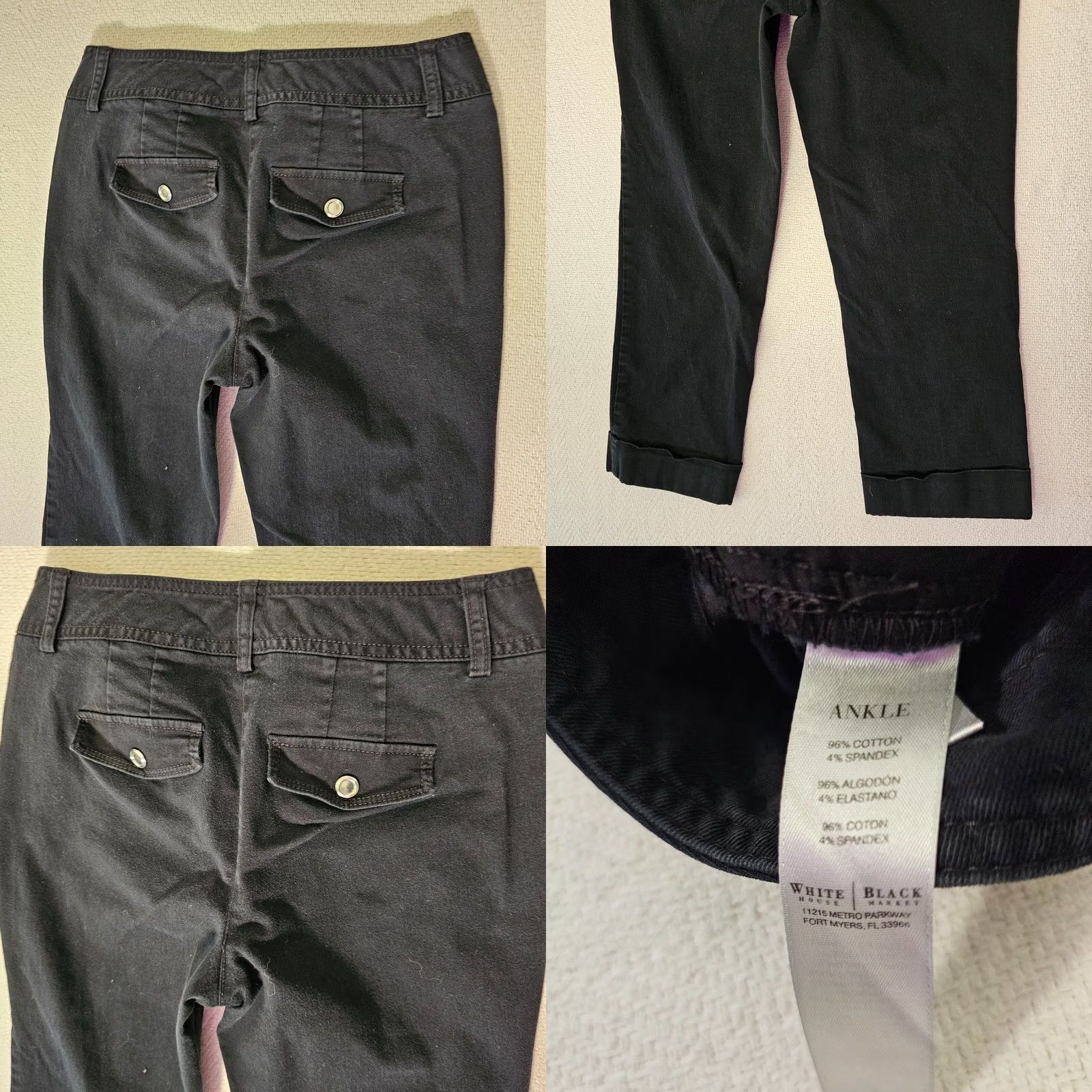 White House Black Market VINTAGE? No. Size 26" / US 2 / IT 38 - 8 Thumbnail