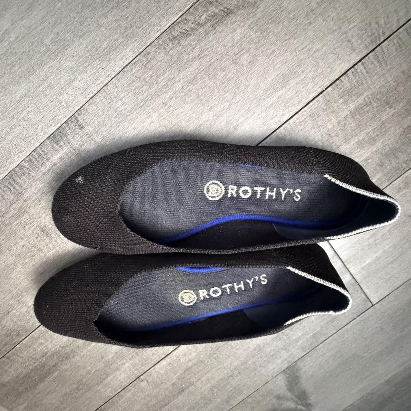 Rothy's Rothy's Black Knit Flats Women's Size 7 Size US 7 / IT 37 - 4 Thumbnail