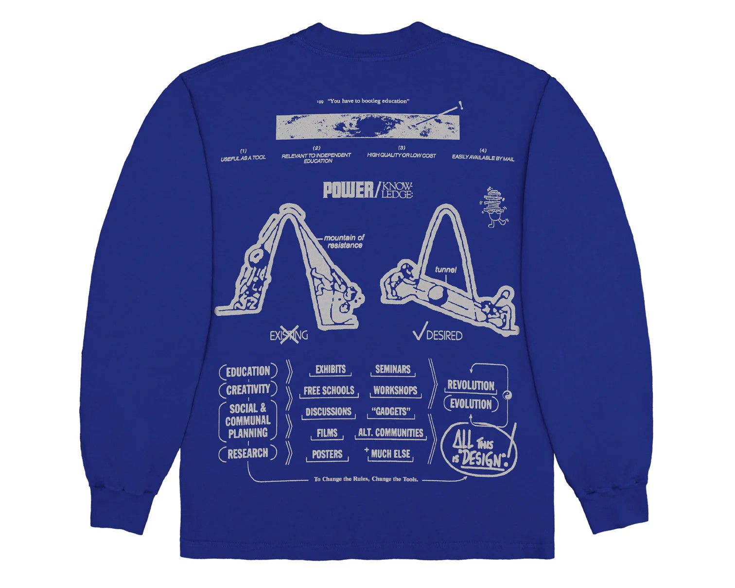 Boot Boyz Biz BOOT BOYZ BIZ Power / Knowledge LS TEE Size US XL / EU 56 / 4 - 4 Thumbnail