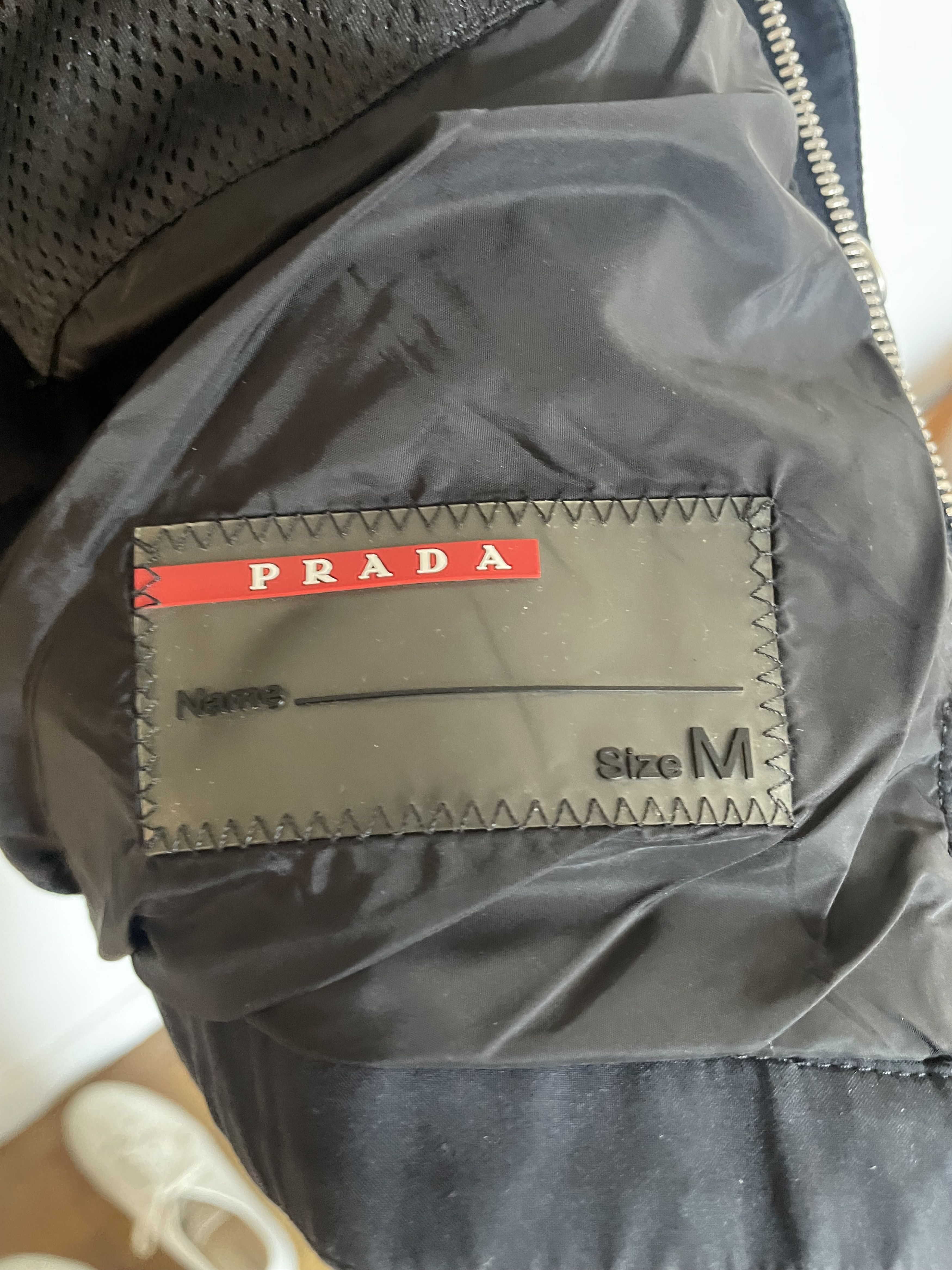 Prada Prada Navy Blue Jacket w/ Hidden Hood – GORETEX Size US M / EU 48-50 / 2 - 4 Thumbnail