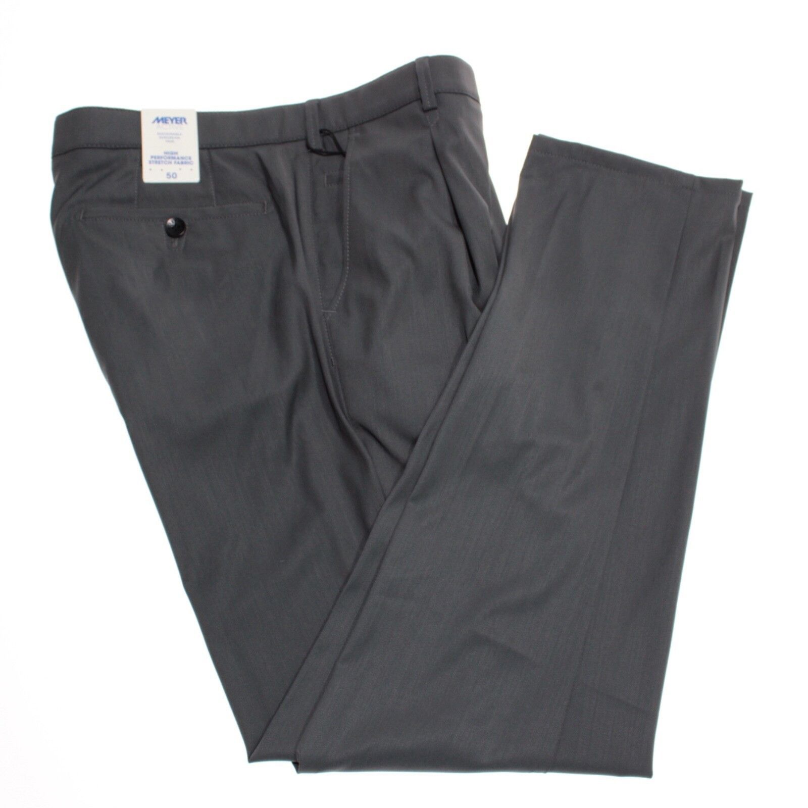 Other Meyer New with tags Dress Pants Size 34 US In Gray Size US 34 / EU 50 - 2 Thumbnail