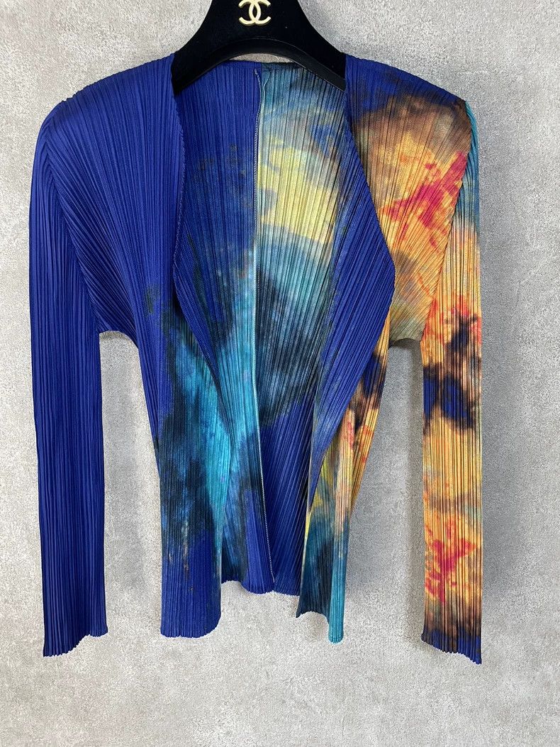 Issey Miyake Issey Miyake size:3 The old blue starry sky cardigan Size XS / US 0-2 / IT 36-38 - 1 Thumbnail