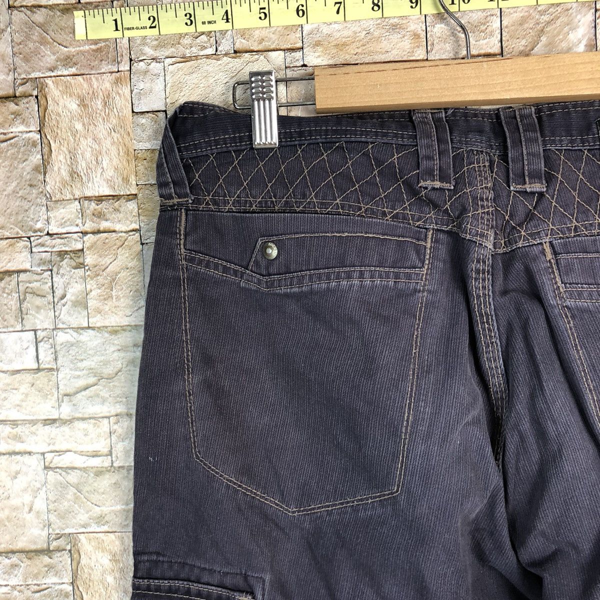 Faded Glory Dogman Purple Cargo Multipocket Pants #A745 Size US 34 / EU 50 - 21 Thumbnail