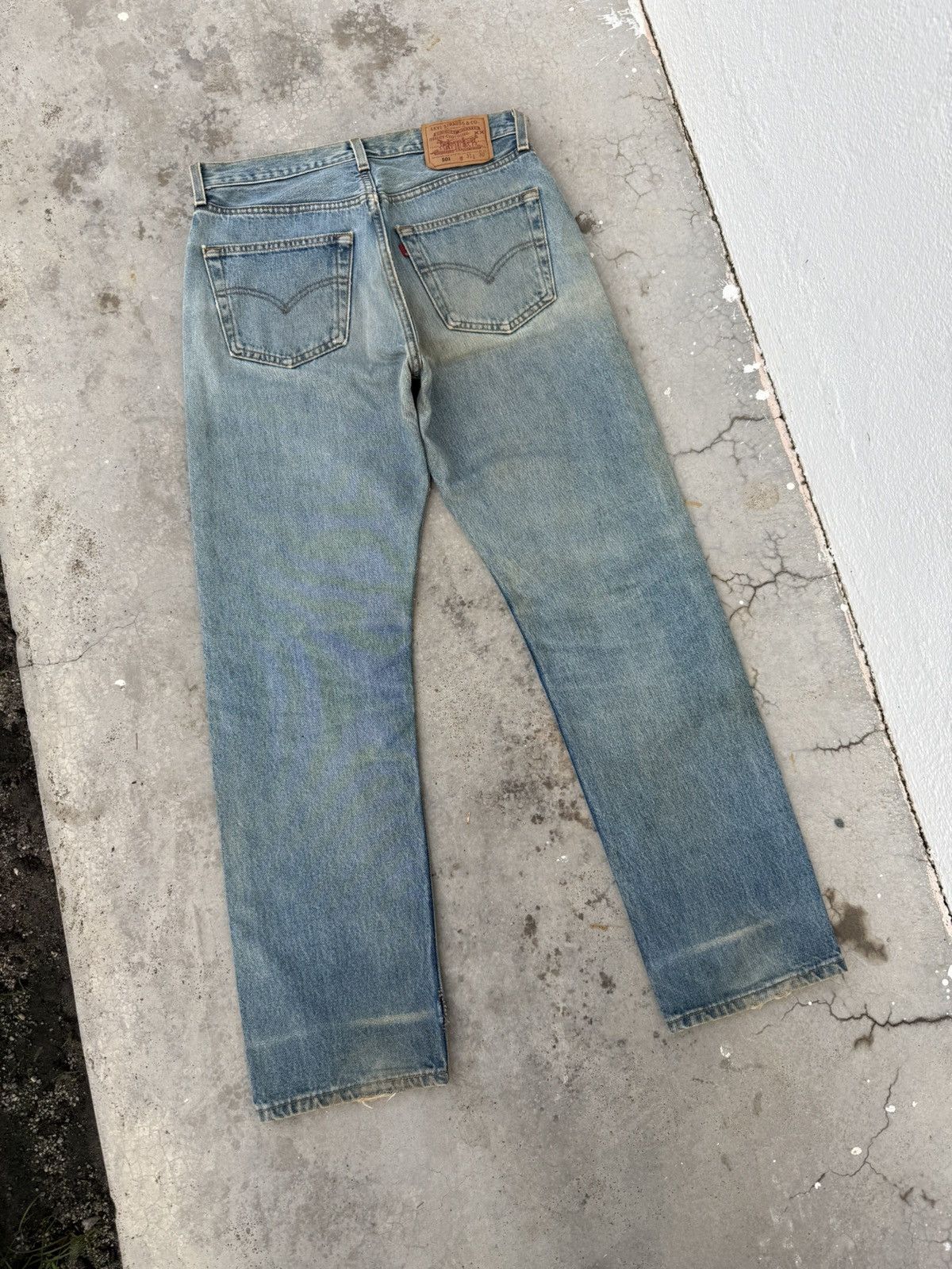 Levi's Vintage Clothing VINTAGE LEVI'S 501 USA 99' FOR WOMEN RUSTY DENIM JEAN PANTS Size US 31 - 3 Thumbnail
