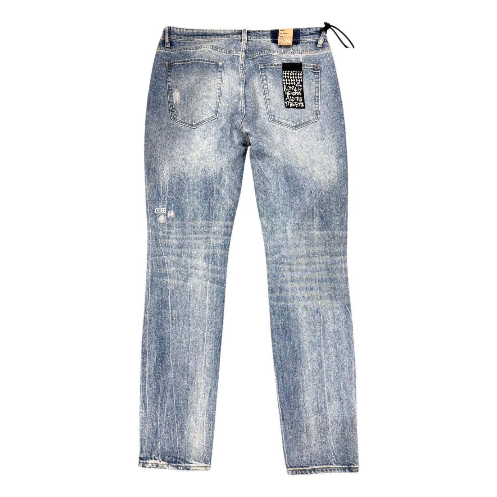 Ksubi Ksubi HIFI Ripped Light Wash Jeans Size US 38 / EU 54 - 2 Thumbnail