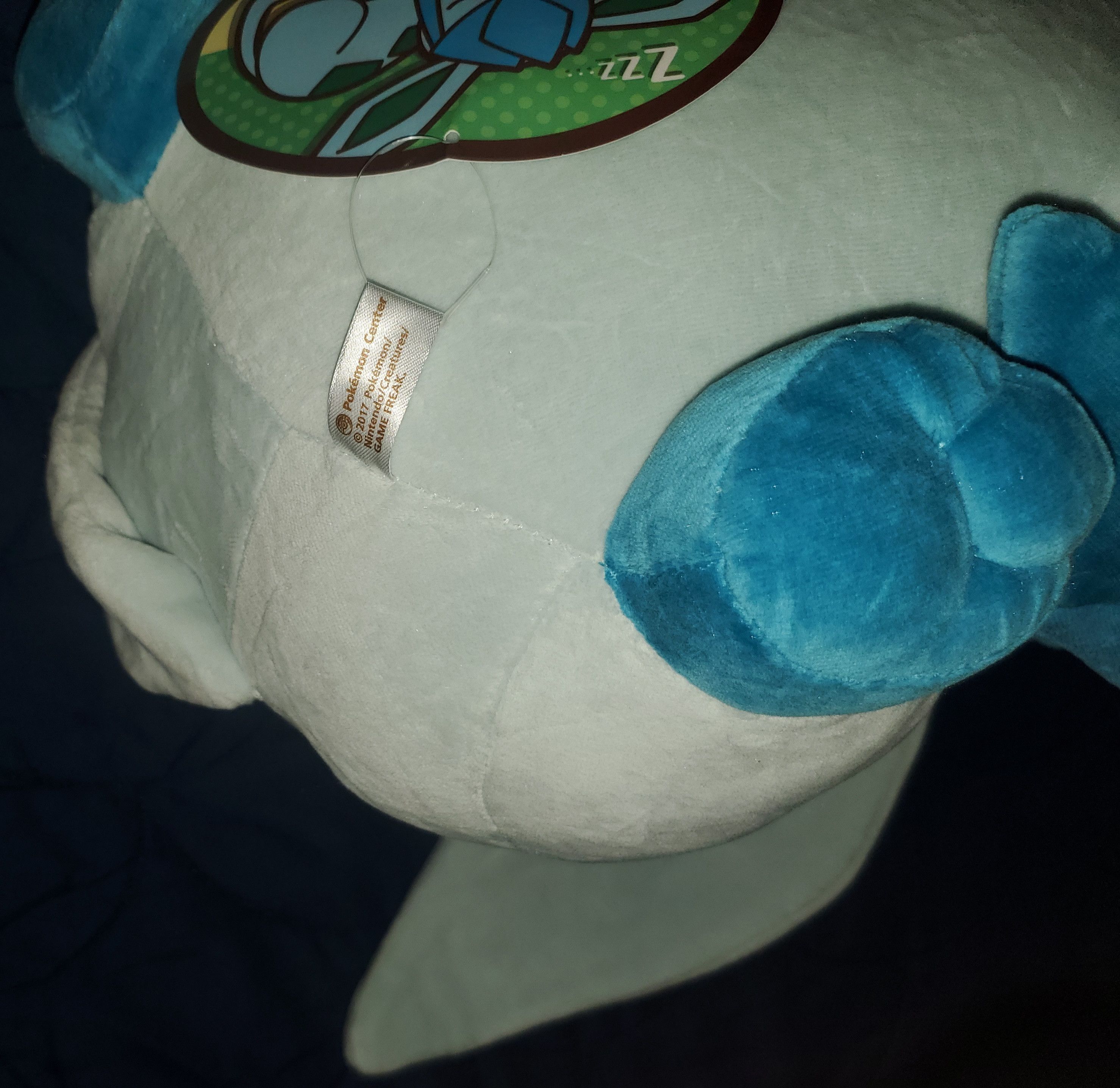 Pokemon Pokemon Center Glaceon Sleeper Plush Eeveelution Authentic Size ONE SIZE - 6 Thumbnail