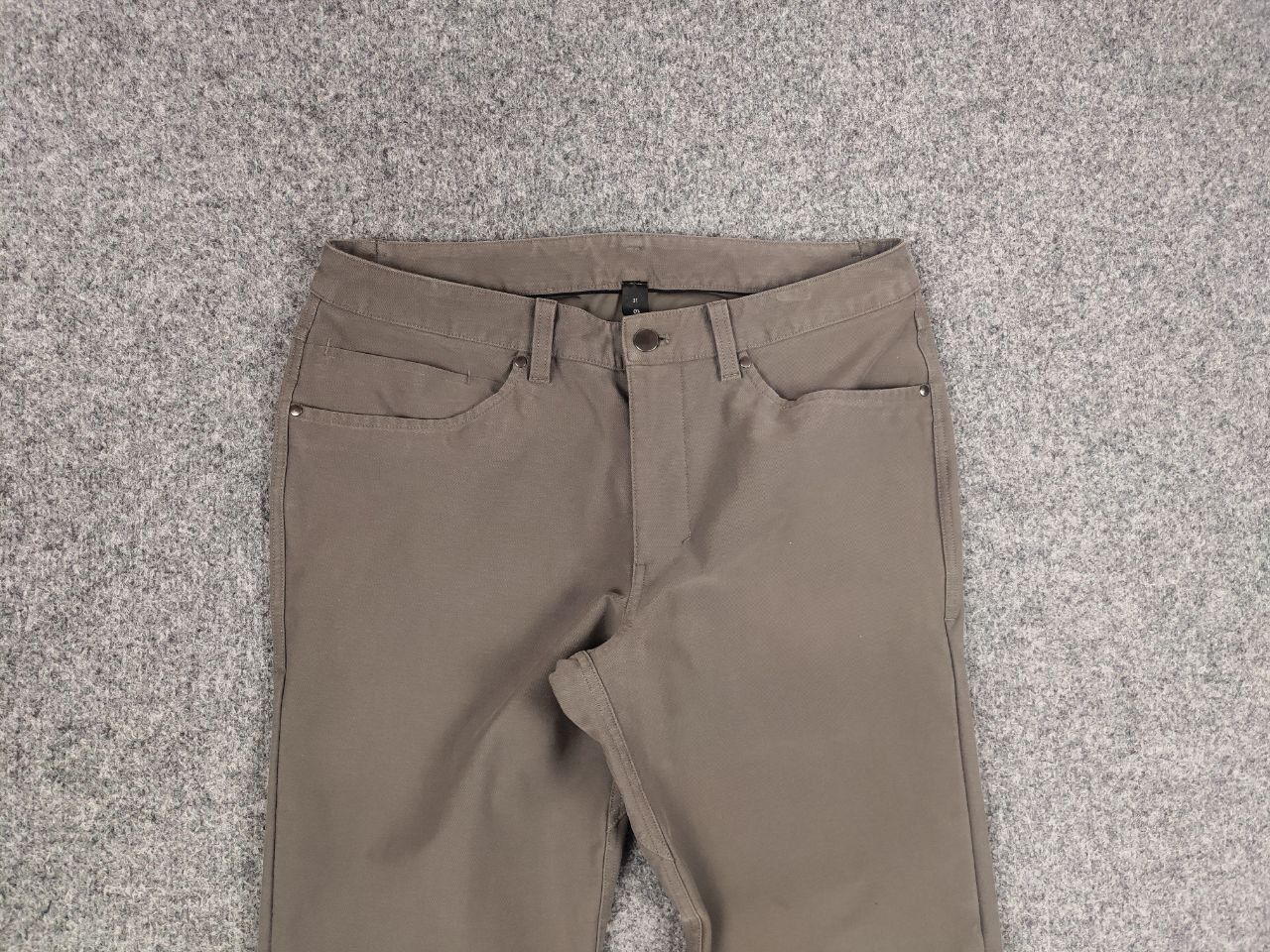 Lululemon Lululemon Design canvas mens beige Trouser Pants Size US 31 - 7 Thumbnail