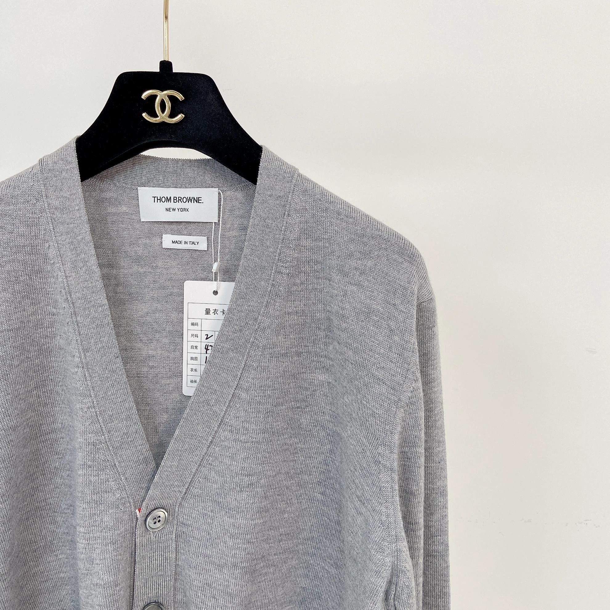 Thom Browne Thom Browne Gray Knit Cardigan 2 Size XS / US 0-2 / IT 36-38 - 3 Thumbnail