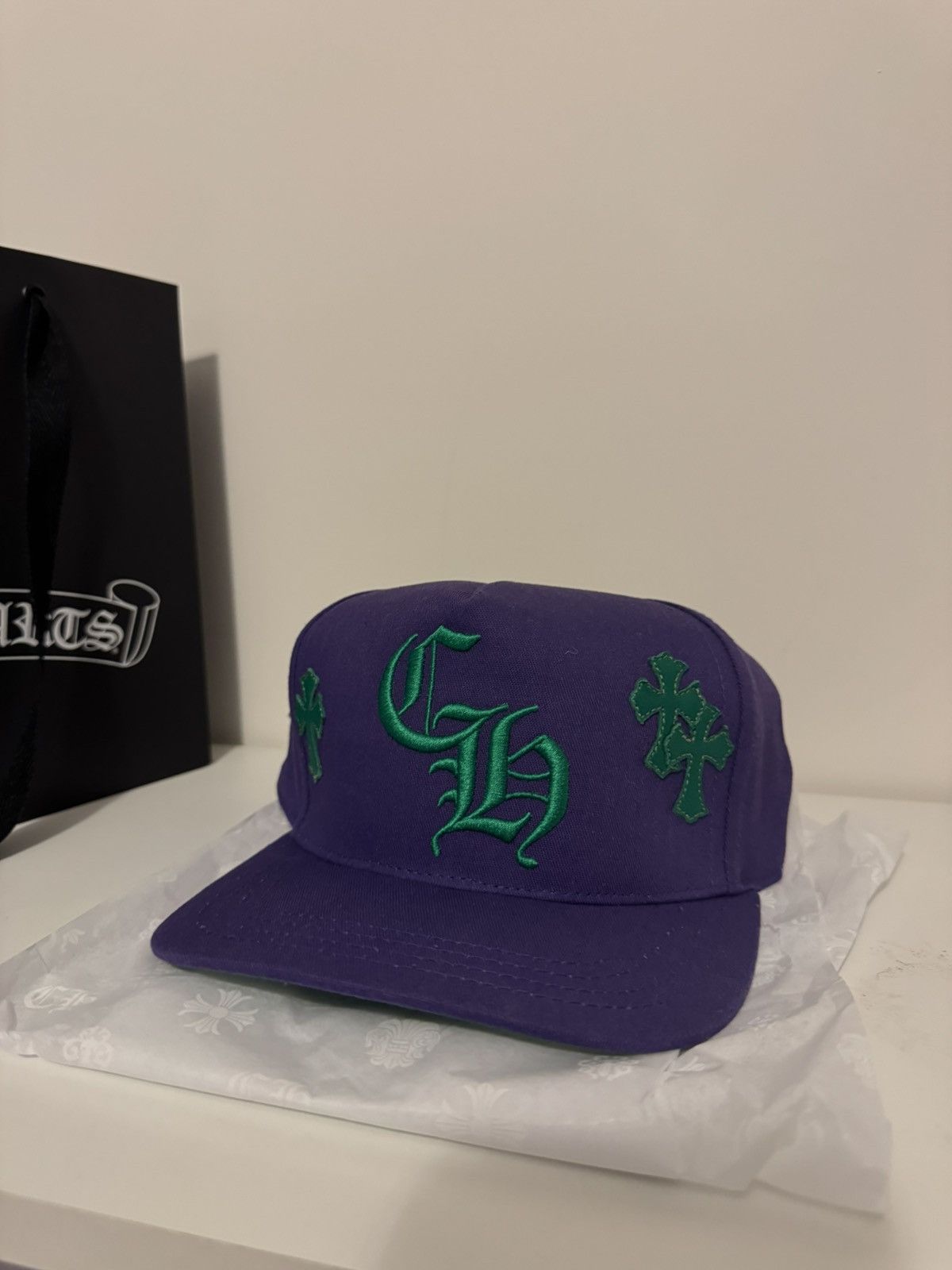 Chrome Hearts Chrome Hearts Cross Patch Cap Size ONE SIZE - 1 Thumbnail