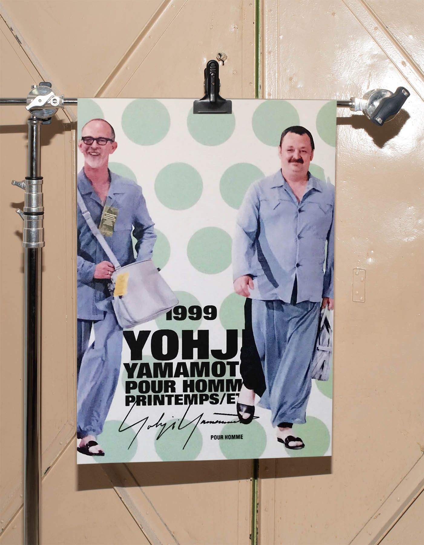 Yohji Yamamoto Yohji Yamamoto Art Poster Gift Vintage Archive Lookbook Logo Size ONE SIZE - 1 Thumbnail
