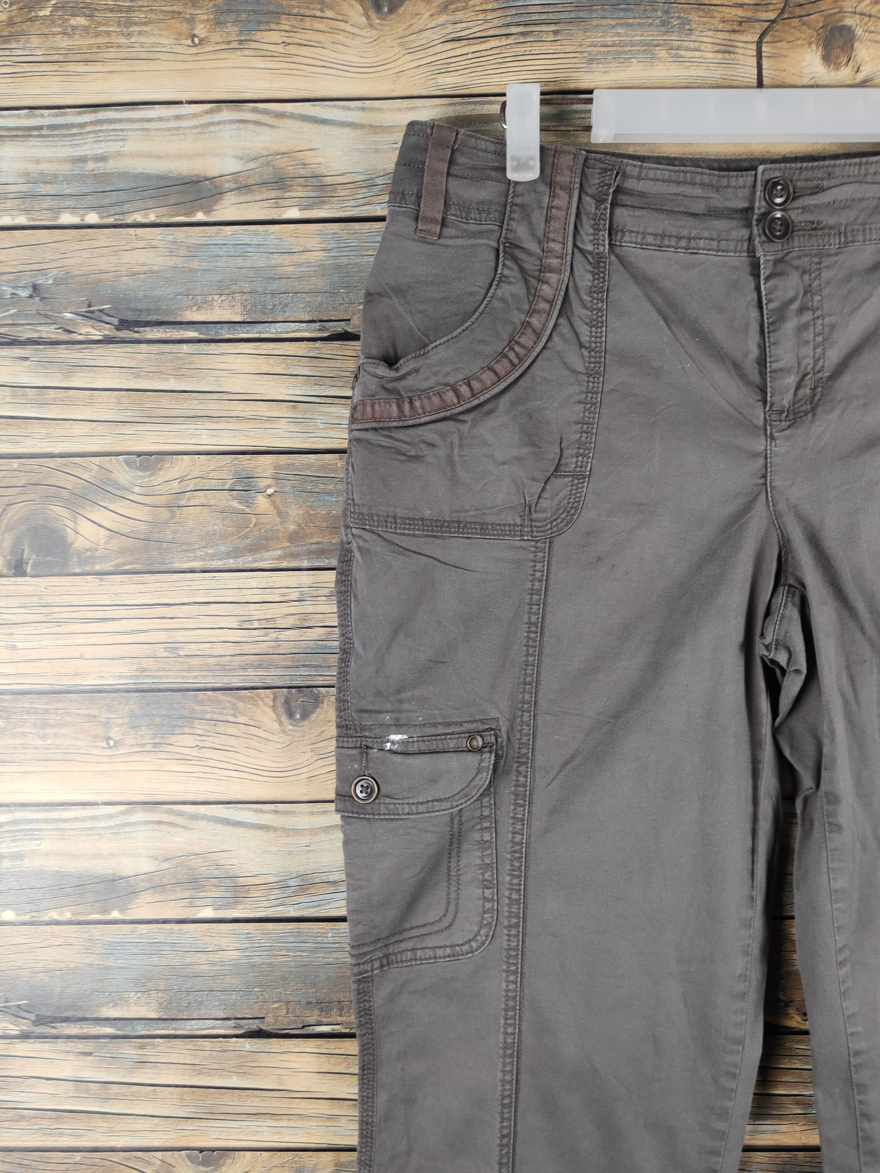 DLL Maurices Olive Multipocket Tactical Cargo Pants #985