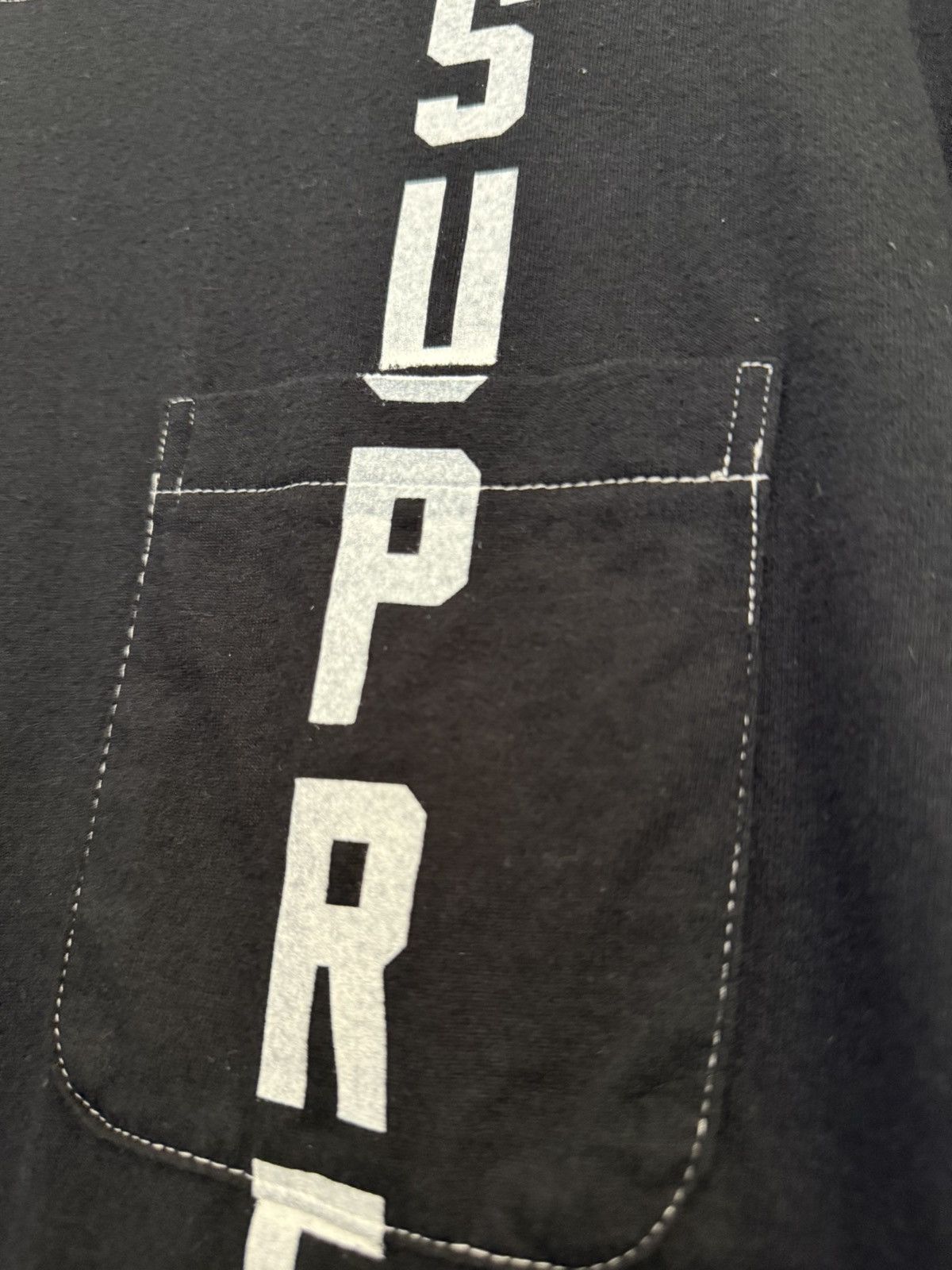 Supreme SS20 Contrast Stitch Pocket Tee Size US L / EU 52-54 / 3 - 3 Thumbnail