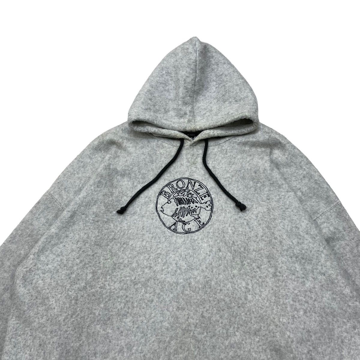 🔥Vintage Bronze Ace Center Logo Pull Over Sweatshirt Hoody