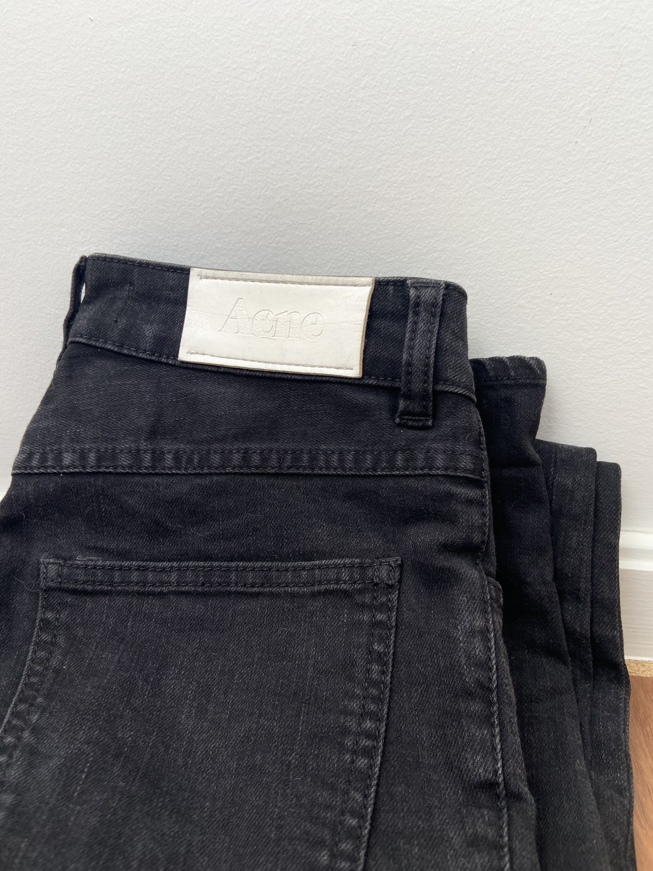 Acne Studios High Waisted Jeans Slim Size 28" / US 6 / IT 42 - 18 Thumbnail
