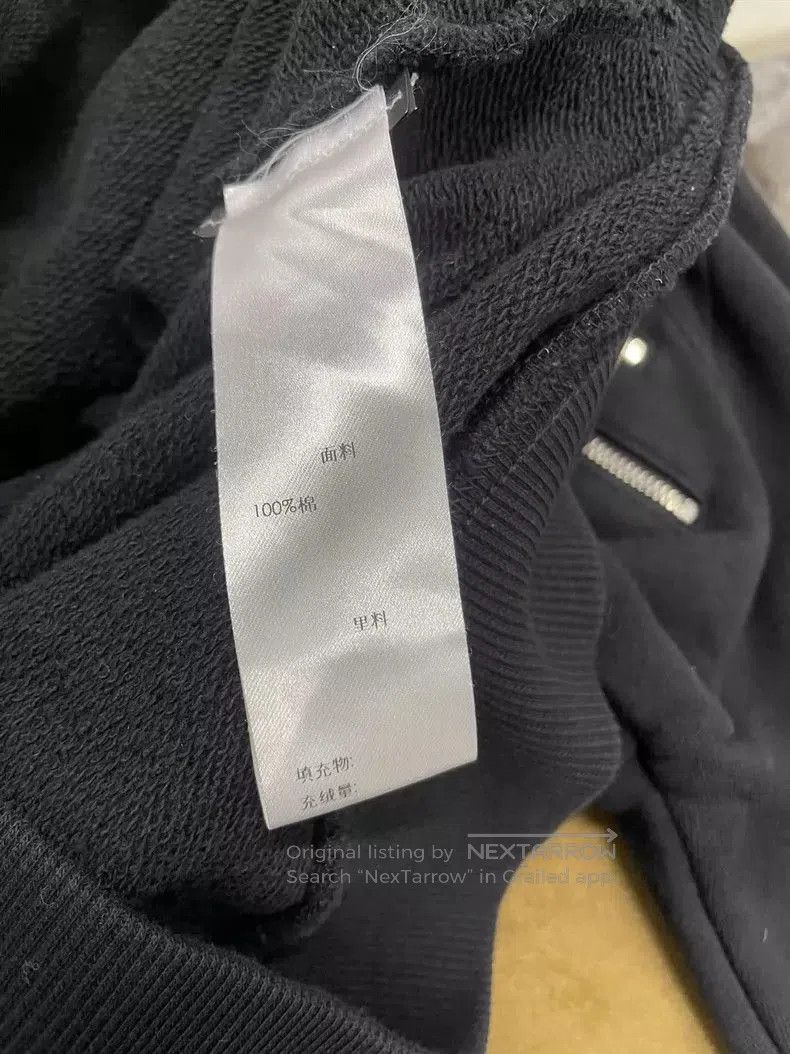 Saint Laurent Paris Saint Laurent Black Crewneck Sweatshirt with Zippers. Size US S / EU 44-46 / 1 - 4 Thumbnail