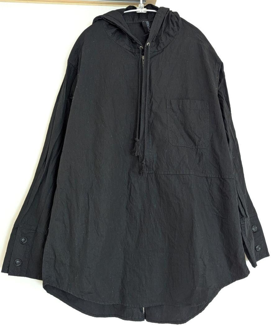 Yohji Yamamoto Yohji Yamamoto ground Y 24ss zip hoodie shirts GS-B10-004 Size US L / EU 52-54 / 3 - 1 Thumbnail