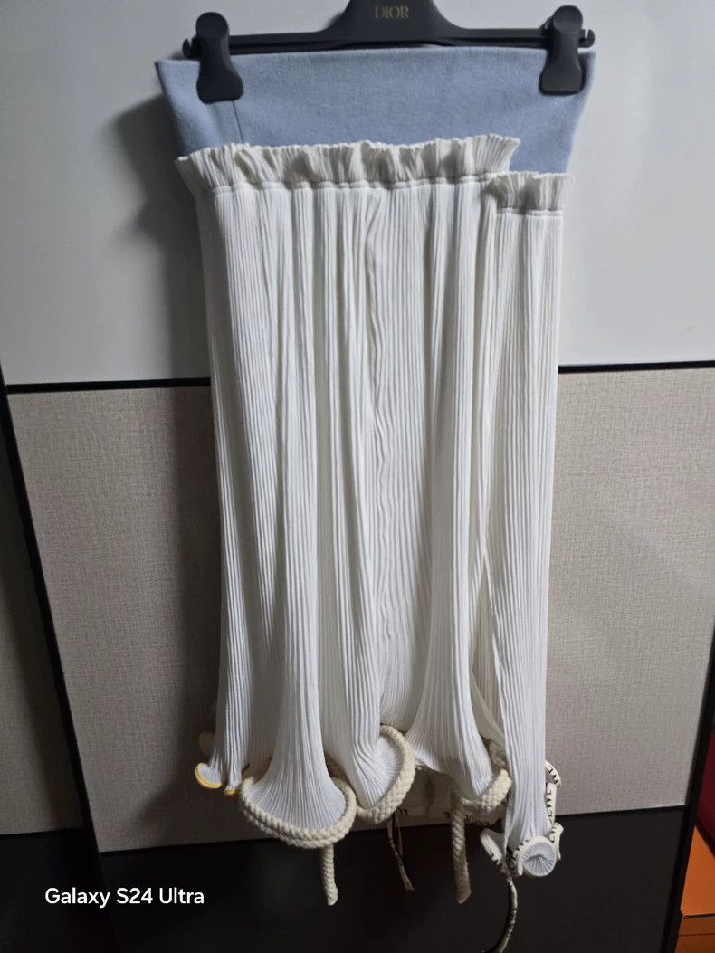 Loewe Loewe sizeS Sea lily skirt logo ribbon half dress Size 26" / US 2 / IT 38 - 1 Thumbnail