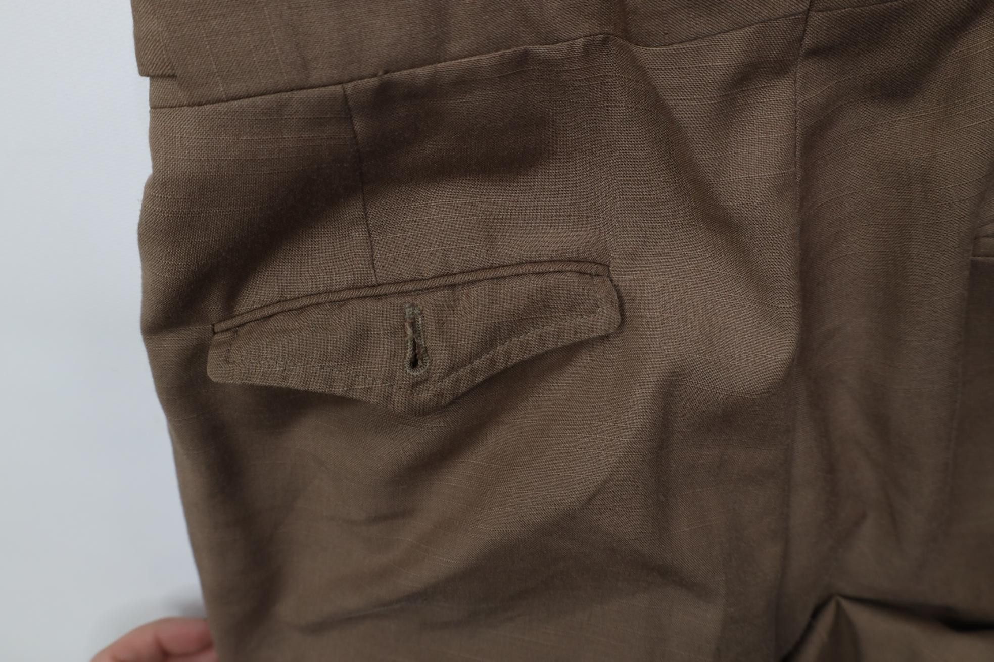 Vintage Vintage 70s Streetwear Knit Wide Leg Chino Pants Brown USA Size US 30 / EU 46 - 14 Thumbnail