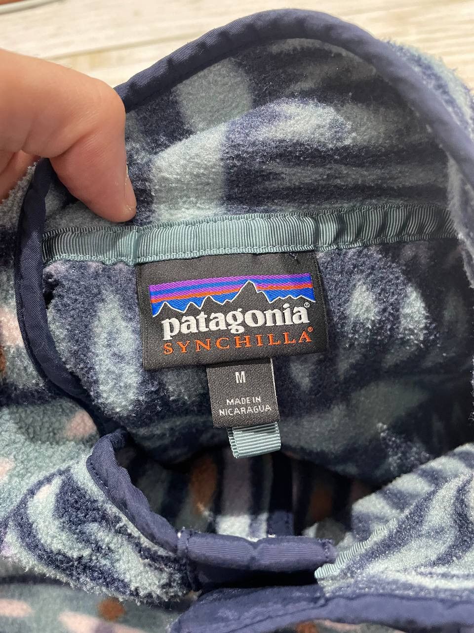 Patagonia Vintage Patagonia Synchilla Aztec Navajo 90s Fleece Snap-T Size US M / EU 48-50 / 2 - 7 Thumbnail