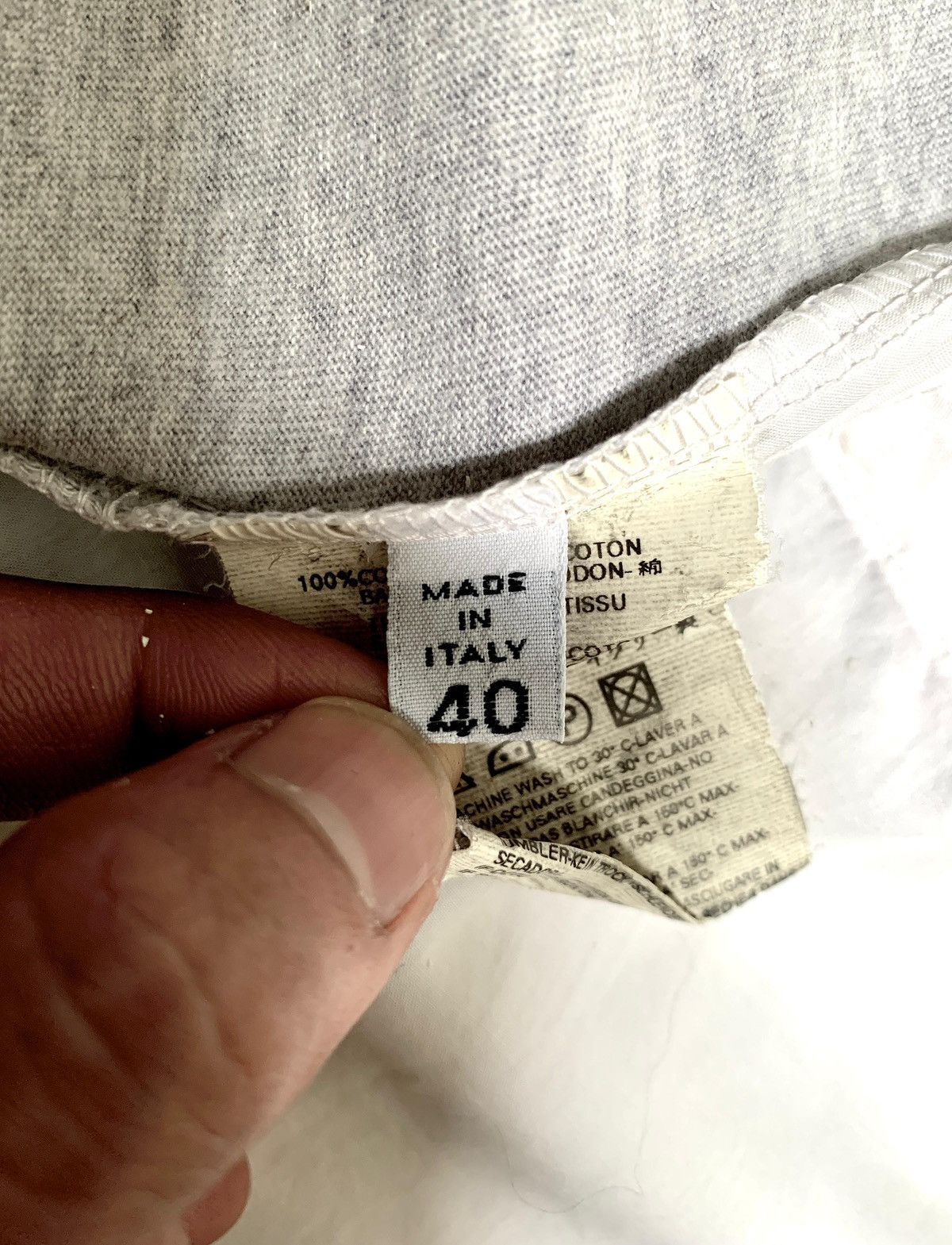 Maison Margiela 2000s MM6 Hybrid Longsleeve Shirt Size M / US 6-8 / IT 42-44 - 10 Thumbnail