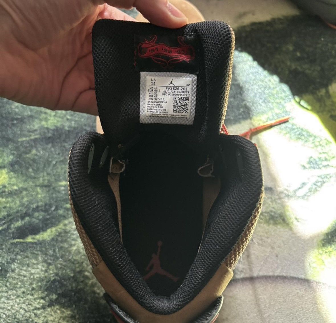 Jordan Brand Air Jordan Winterized 6 Rings ‘Rocky Tan’ 2023 Size US 14 / EU 47 - 4 Thumbnail