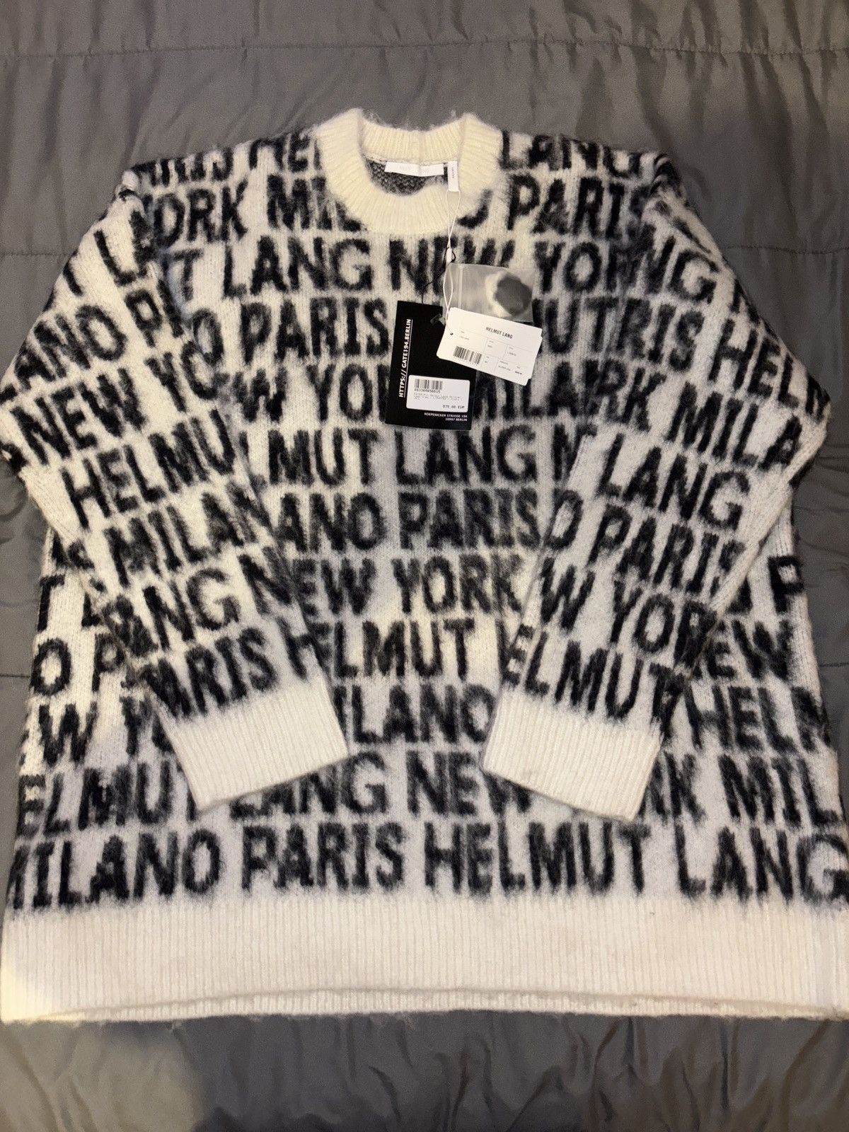 Helmut Lang Helmut Lang Al Lover Logo Crew Size US M / EU 48-50 / 2 - 2 Thumbnail
