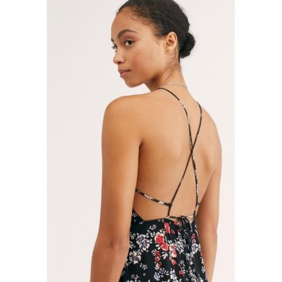 Free People Free People Show Stopper Printed Slip Dress Size XS / US 0-2 / IT 36-38 - 4 Thumbnail