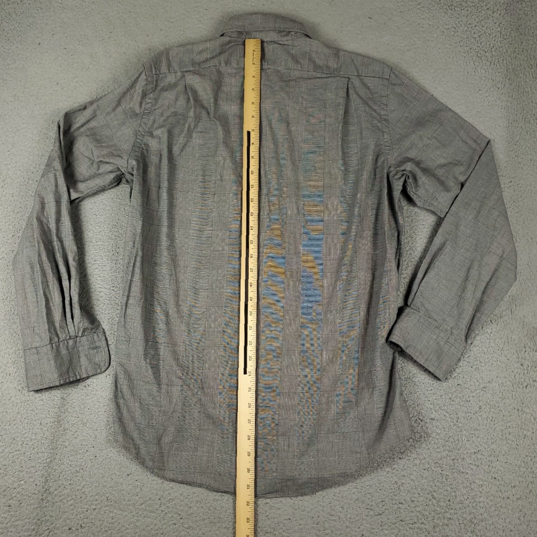 Ralph Lauren Ralph Lauren Shirt Mens Size Medium Gray Plaid Pony Button Up Long Sleeve Size US M / EU 48-50 / 2 - 3 Thumbnail