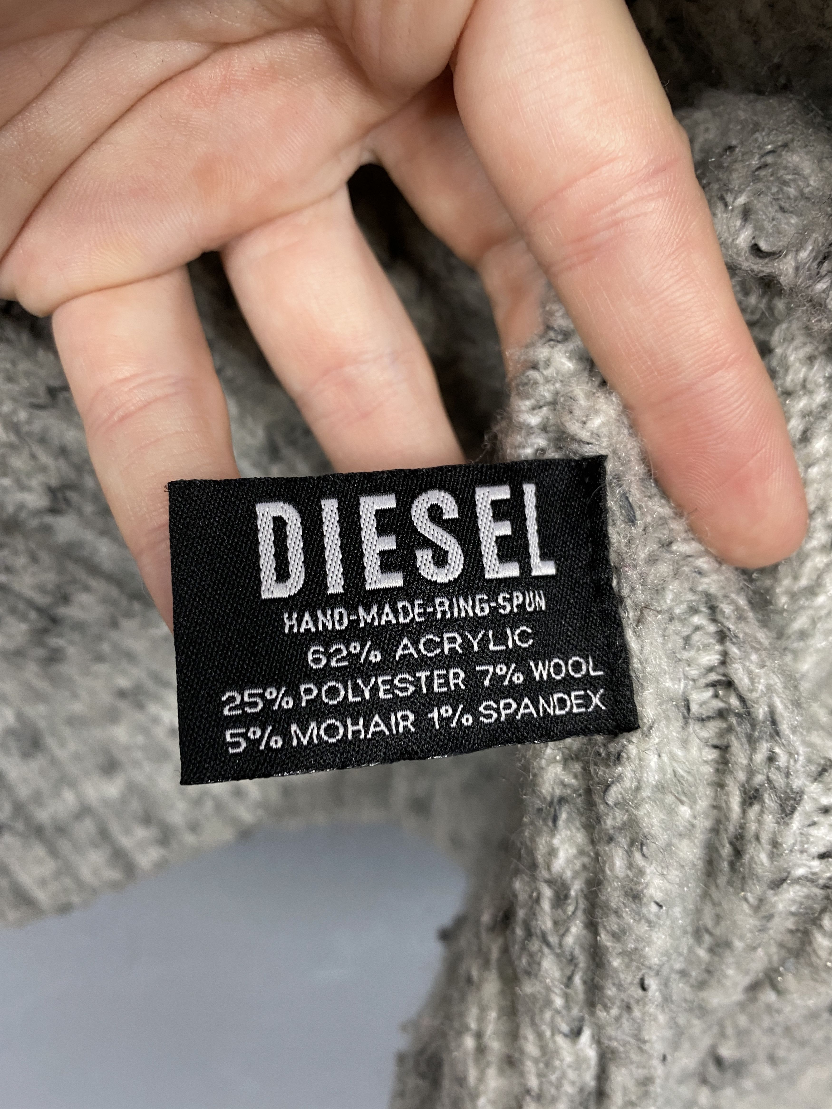 Diesel Diesel Vintage Womens Wool Knit Sweater Size S / US 4 / IT 40 - 5 Thumbnail