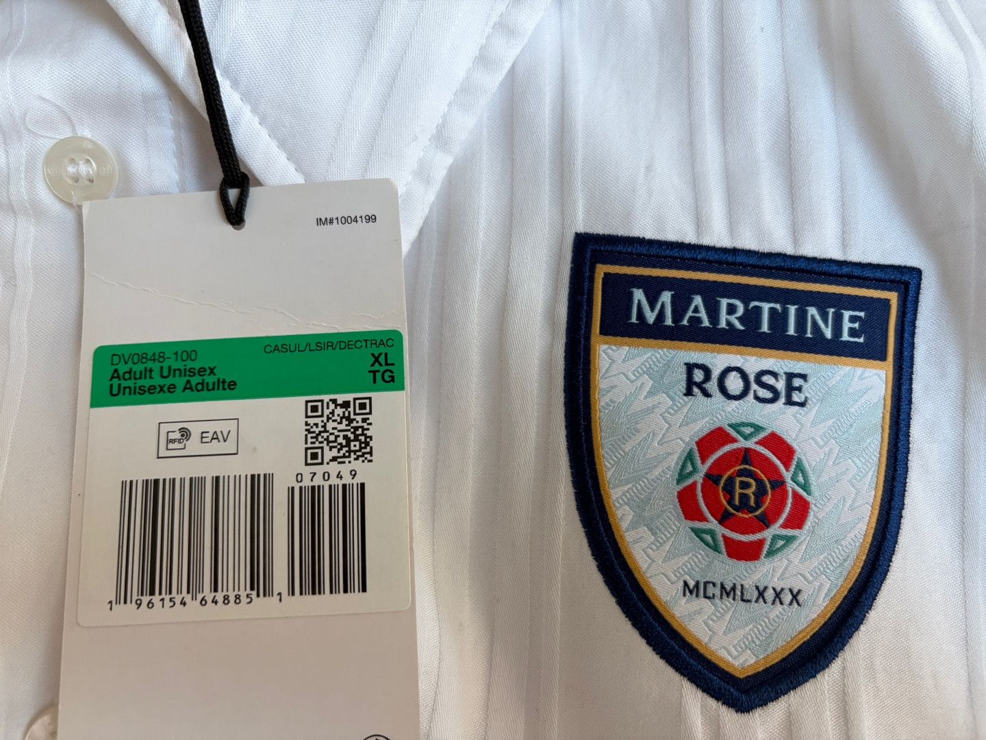 Martine Rose × Nike NIKE X MARTINE ROSE DRESS SHIRT Nikelab Acne Prada Size US XL / EU 56 / 4 - 11 Thumbnail