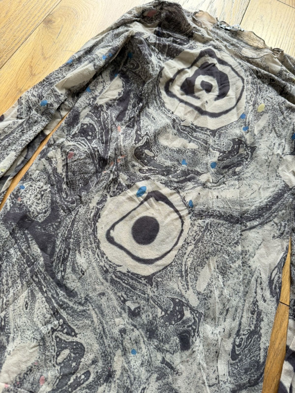 Acne Studios Acne Studios Abstract Mesh compress top Long Sleeve Size US S / EU 44-46 / 1 - 3 Thumbnail