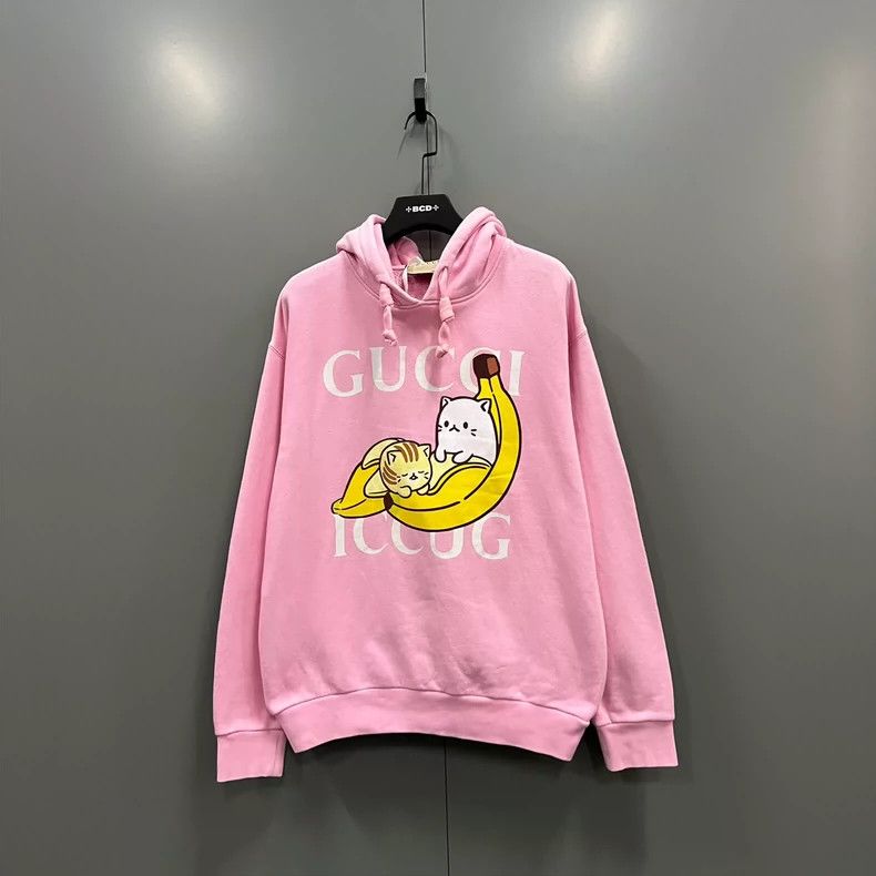 Gucci Gucci Bananya co-branded borderless overture pink cartoon p Size US S / EU 44-46 / 1 - 1 Thumbnail
